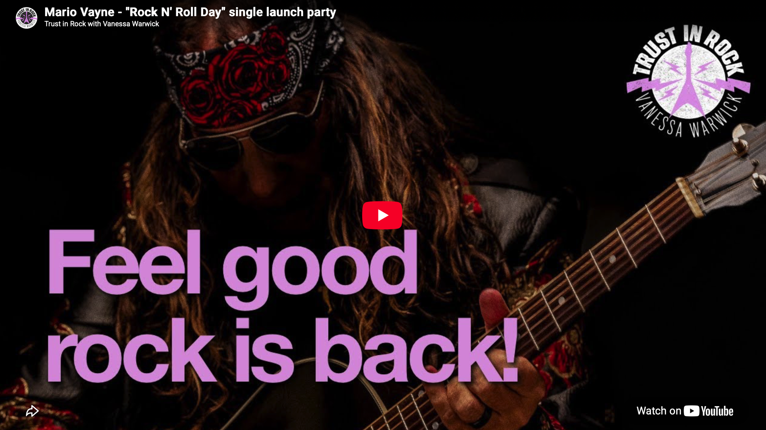 Mario Vayne - "Rock N' Roll Day" single launch party