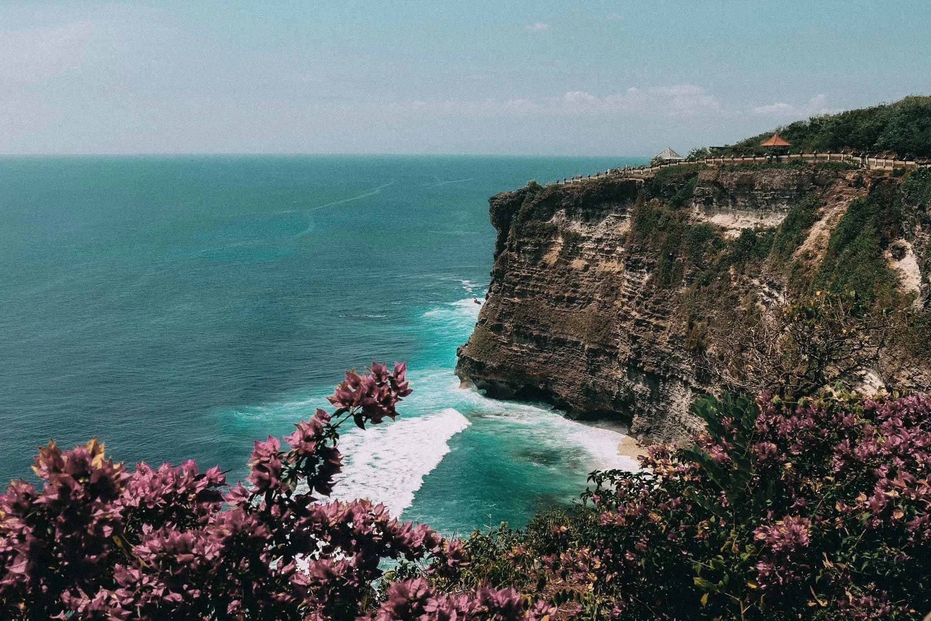 Uluwatu wedding view , drone