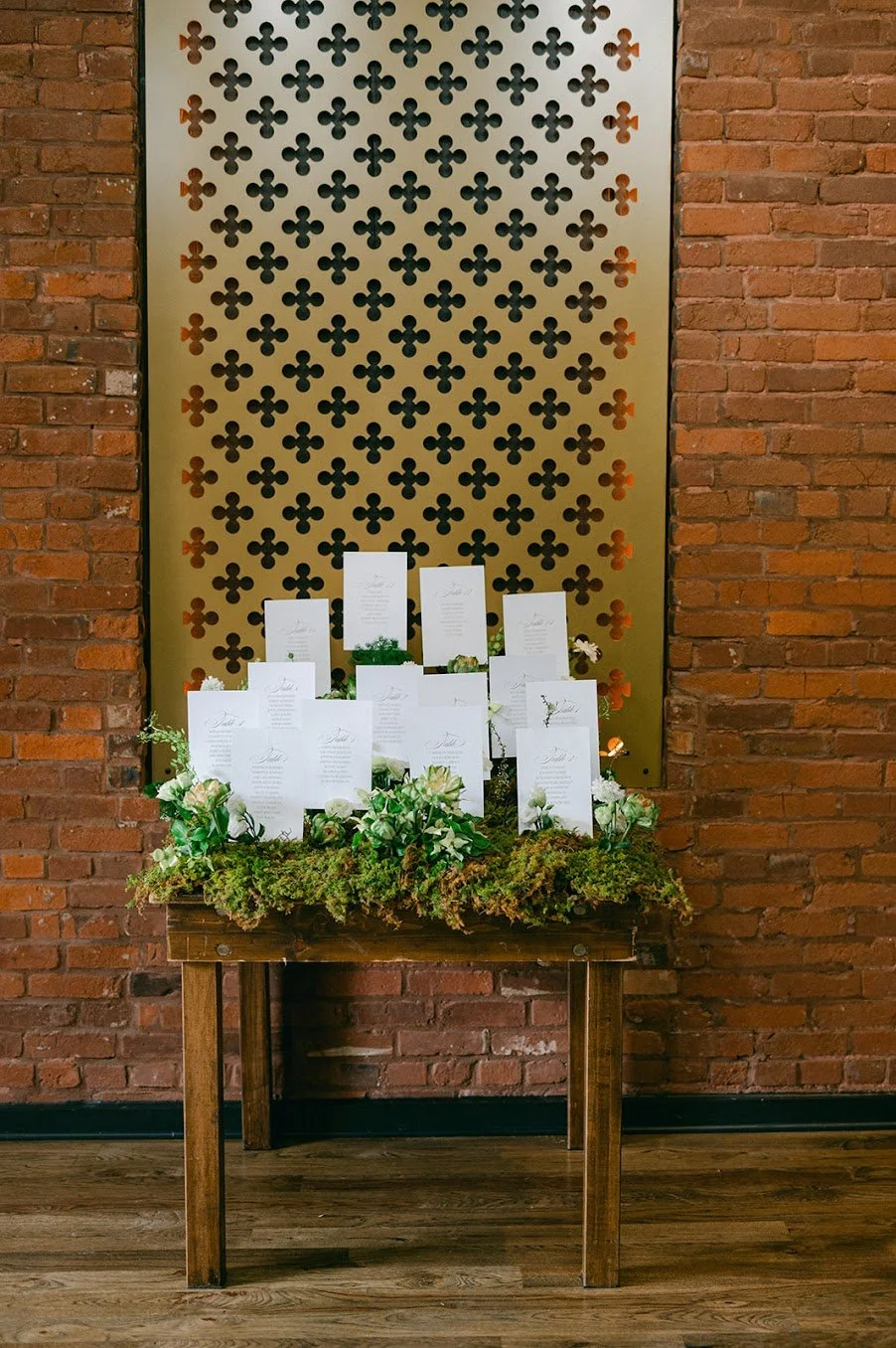 Seating chart garden