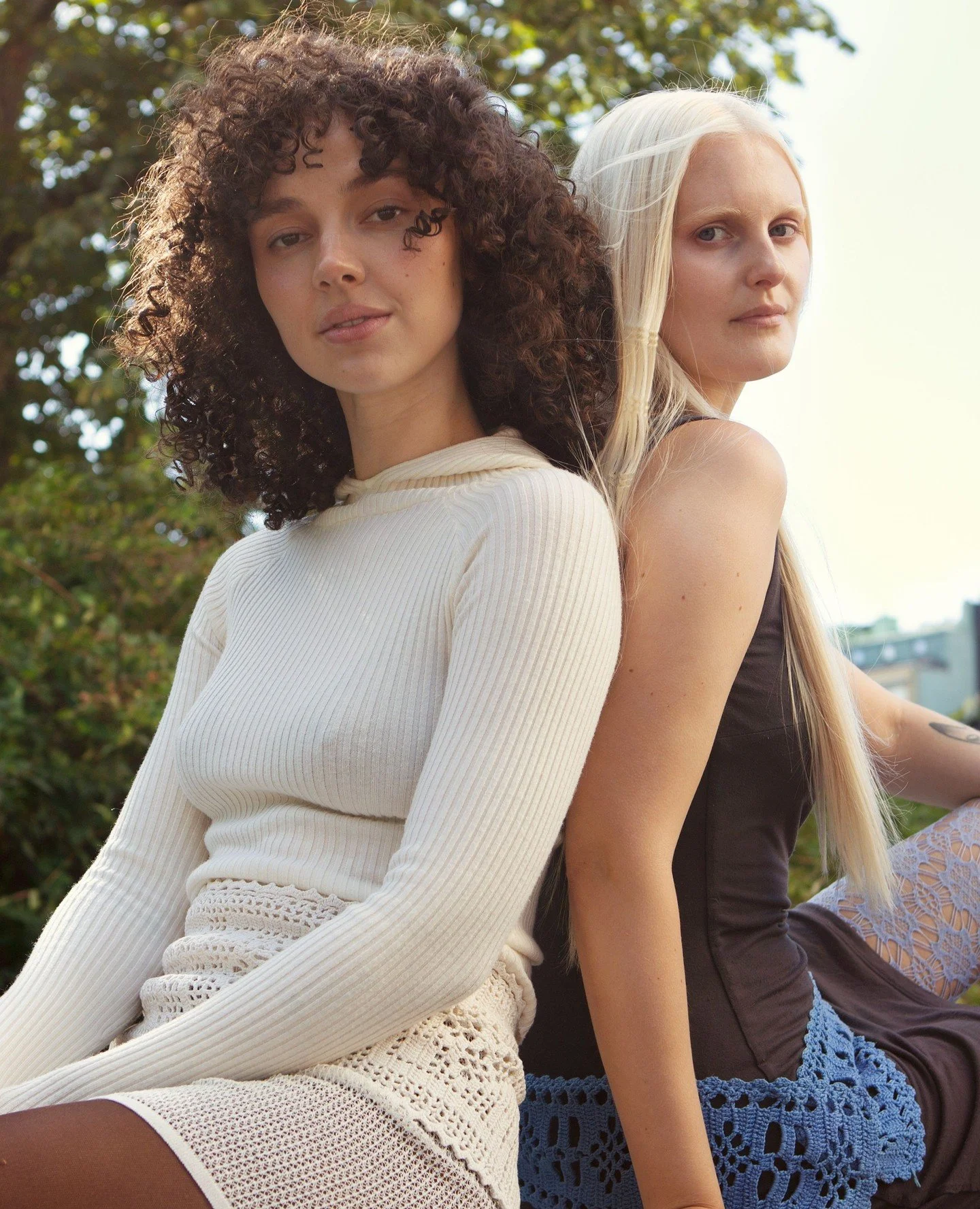 SS26 &mdash; soft light, real texture, which look speaks to you more the curls or glow? ✨