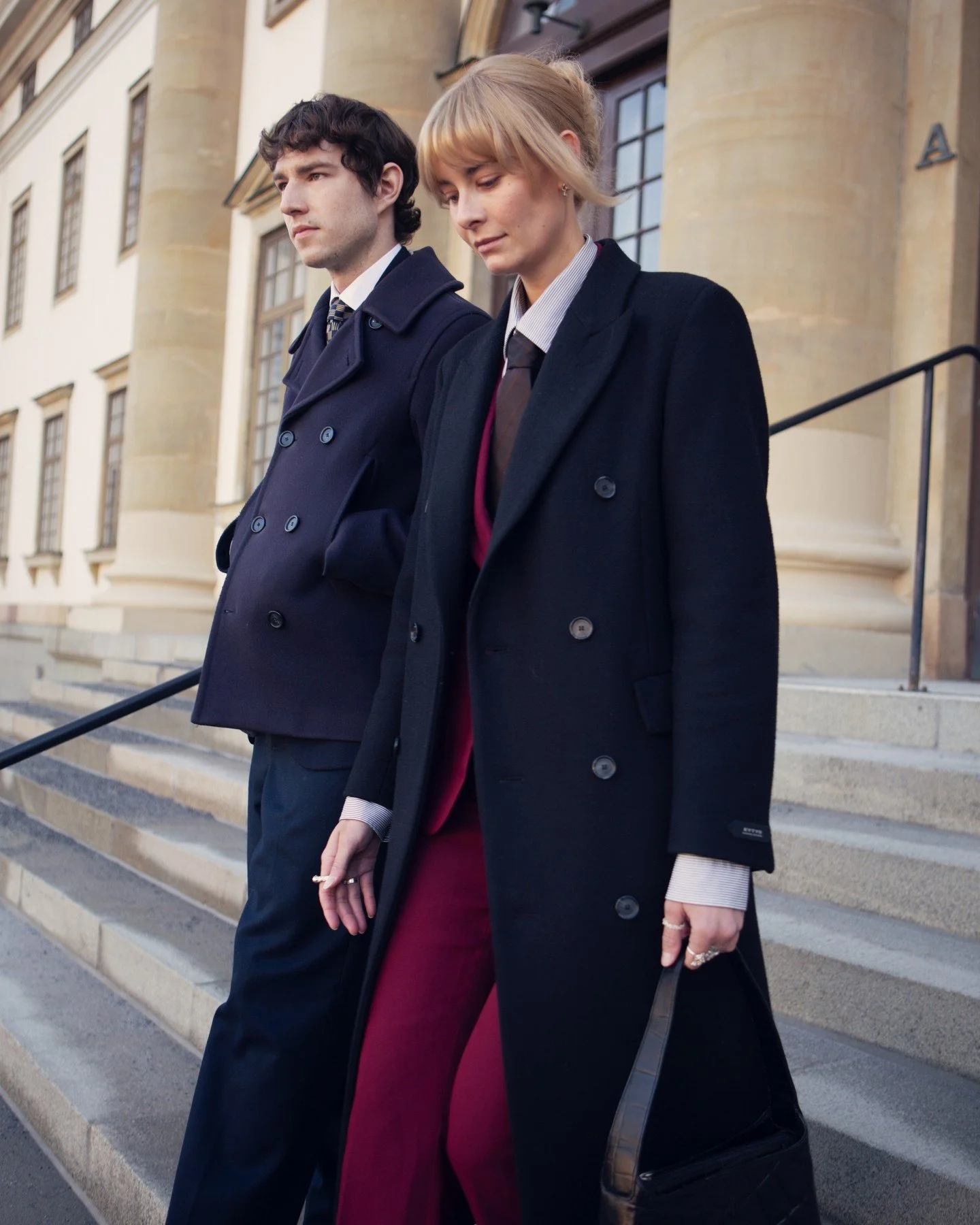 FW26/27⁠
The modern yuppie - prioritizes a sophisticated yet functional wardrobe that balances career ambition with conscious consumption.⁠

Thank you for your support ❤️
Haircare: @davinessverige
Makeup: @thats_so_mimmi 
Photo: @clara.bah 

Collecti