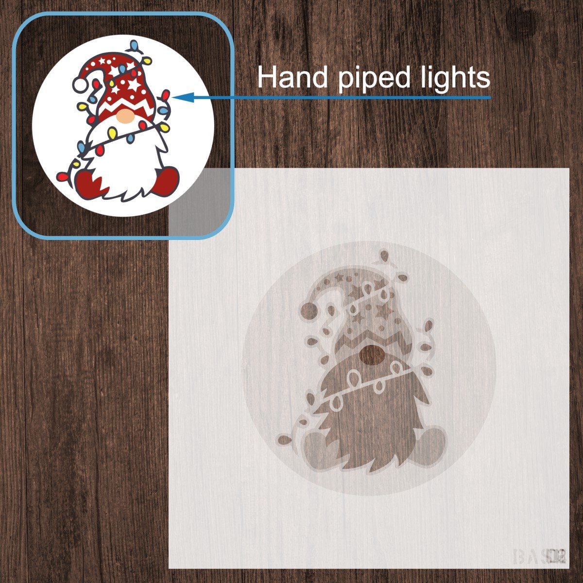 Gnome Wrapped in Lights.jpg