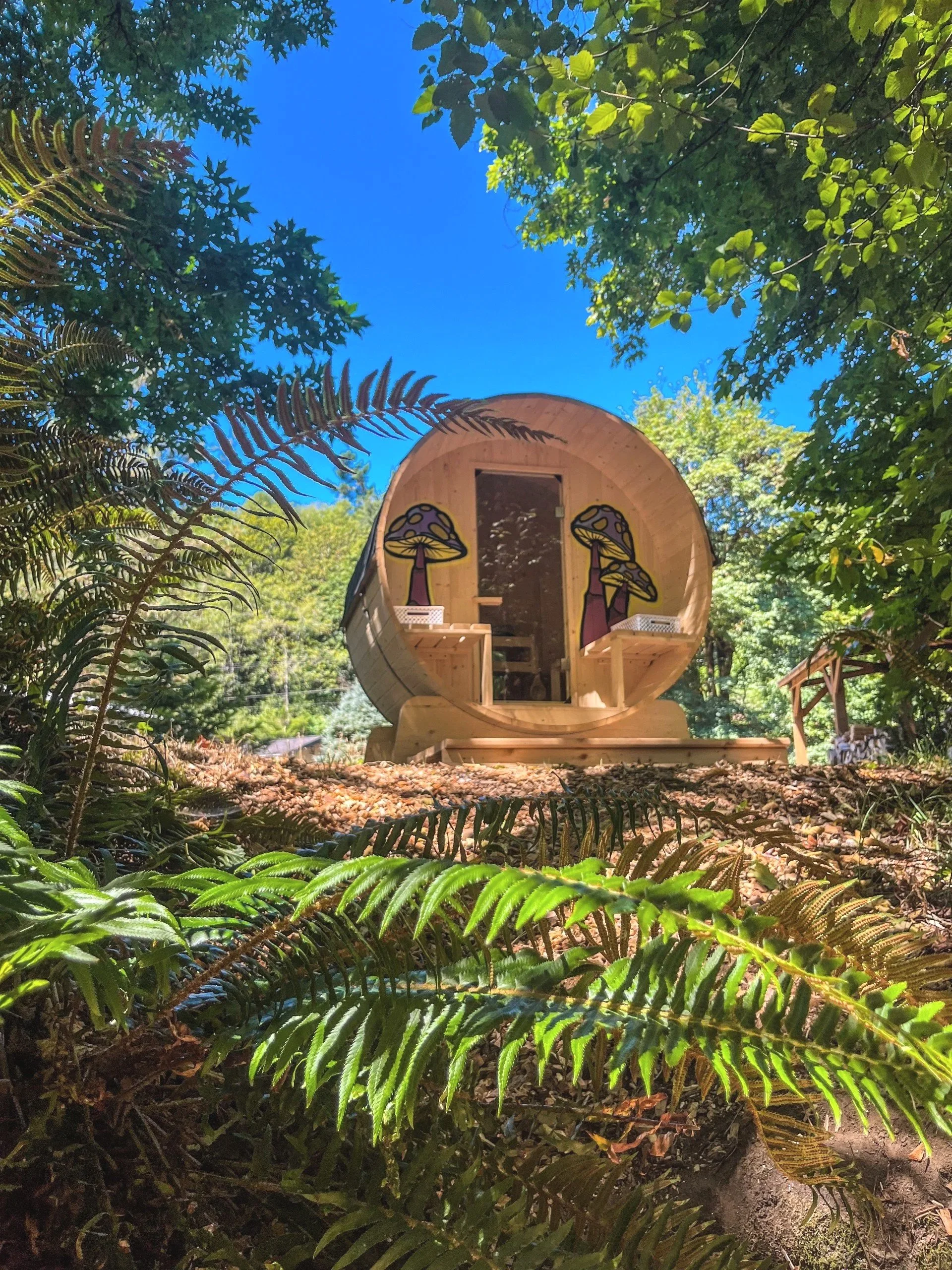 Rejuvenating Waterfront Barrel Sauna Rental for Two