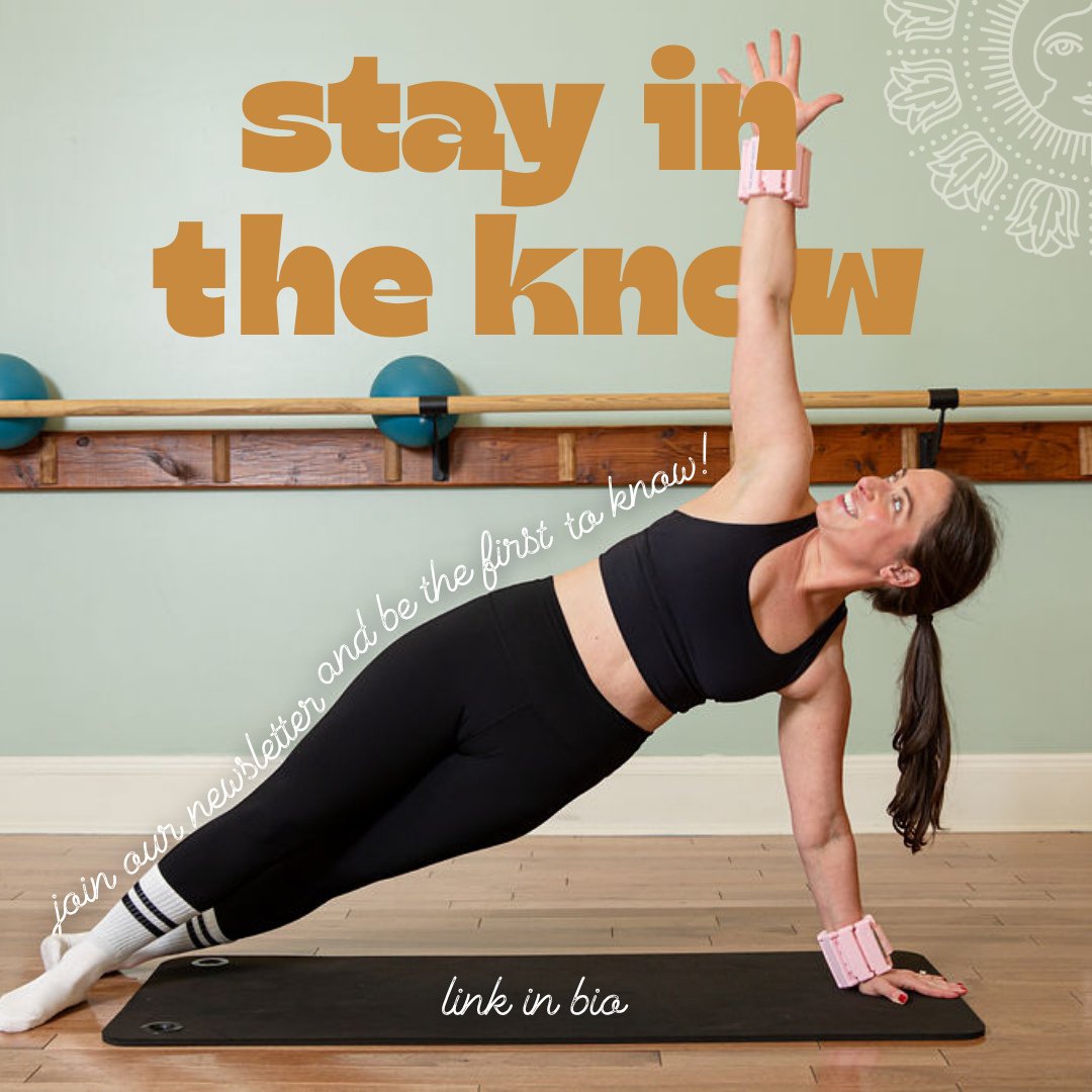 Join our newsletter to stay up to date on the hottest tea (aka first access to new classes, events, and studio happenings!) 🔥⁠
⁠
PLUS, each month we give away a free 3-Pack of classes! ⁠
⁠
🔗 in bio to sign up - don't worry we won't spam you and can