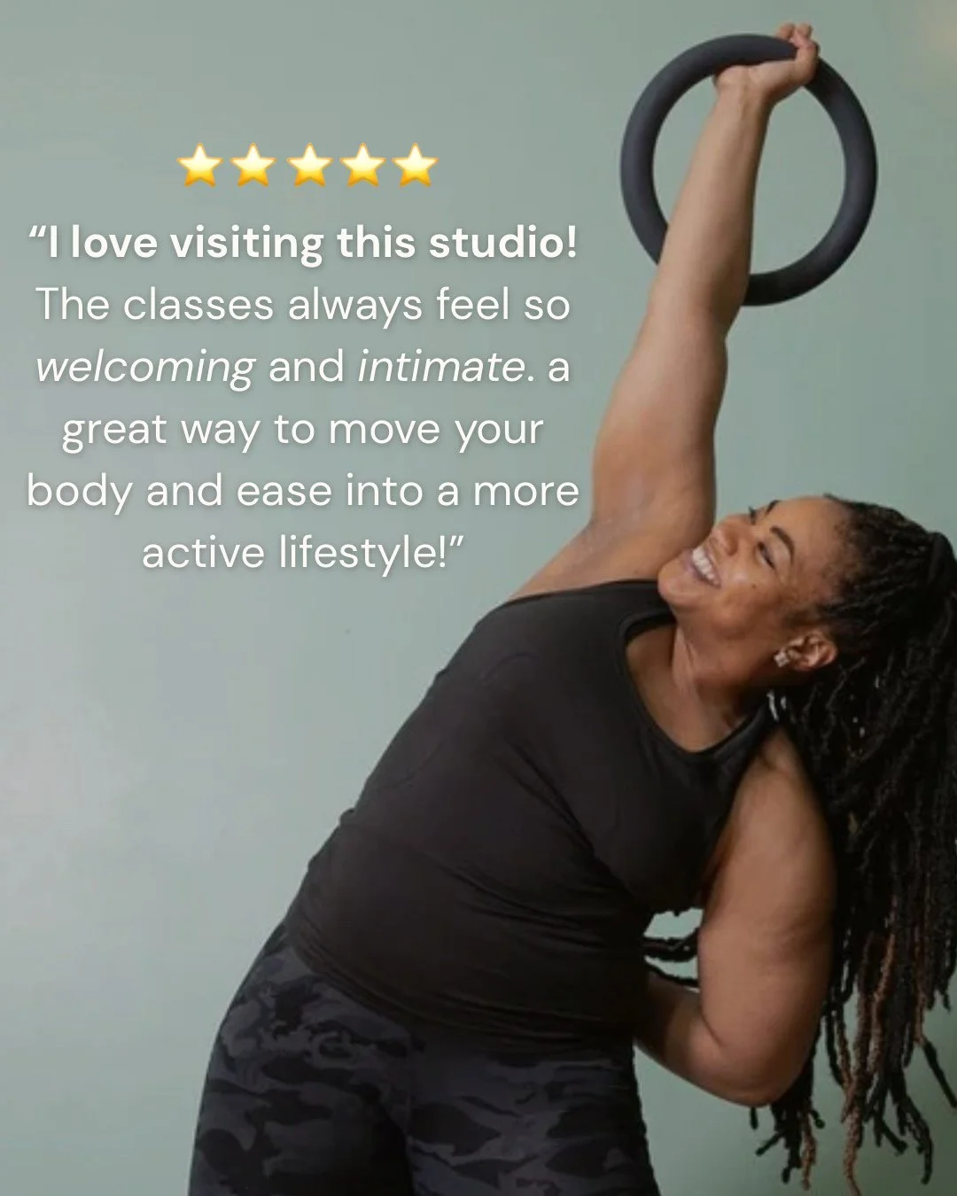 Reviews are in!
Our community says it best &mdash; welcoming spaces, supportive teachers, and movement that makes you feel vibrant 🌟 Join our studio and feel luminous inside and out!