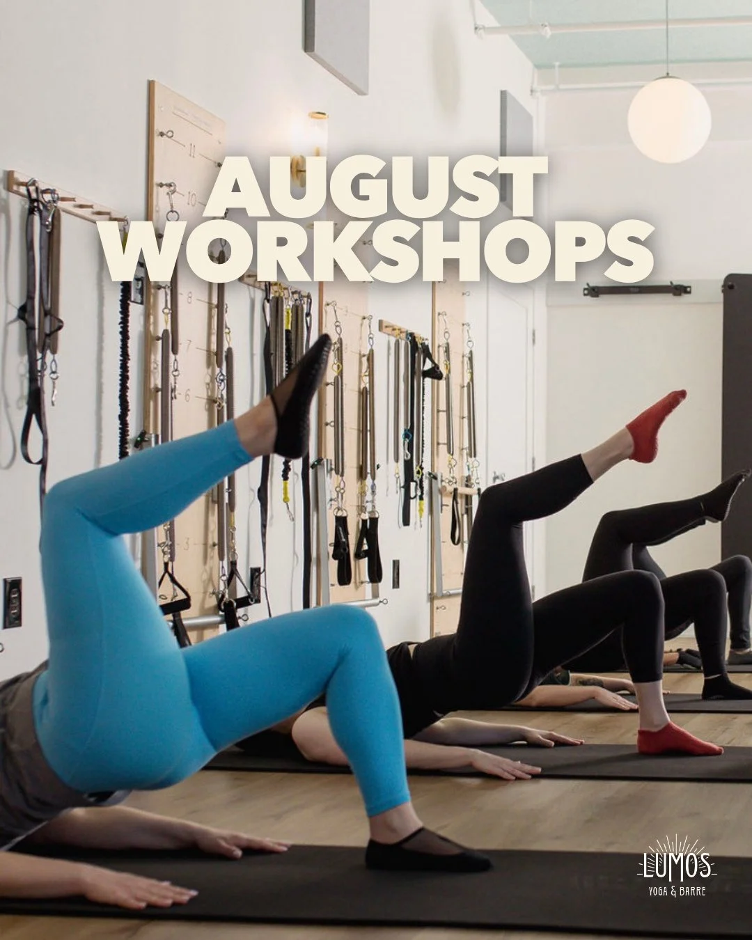 August workshops! Register on Momence today ☀️
