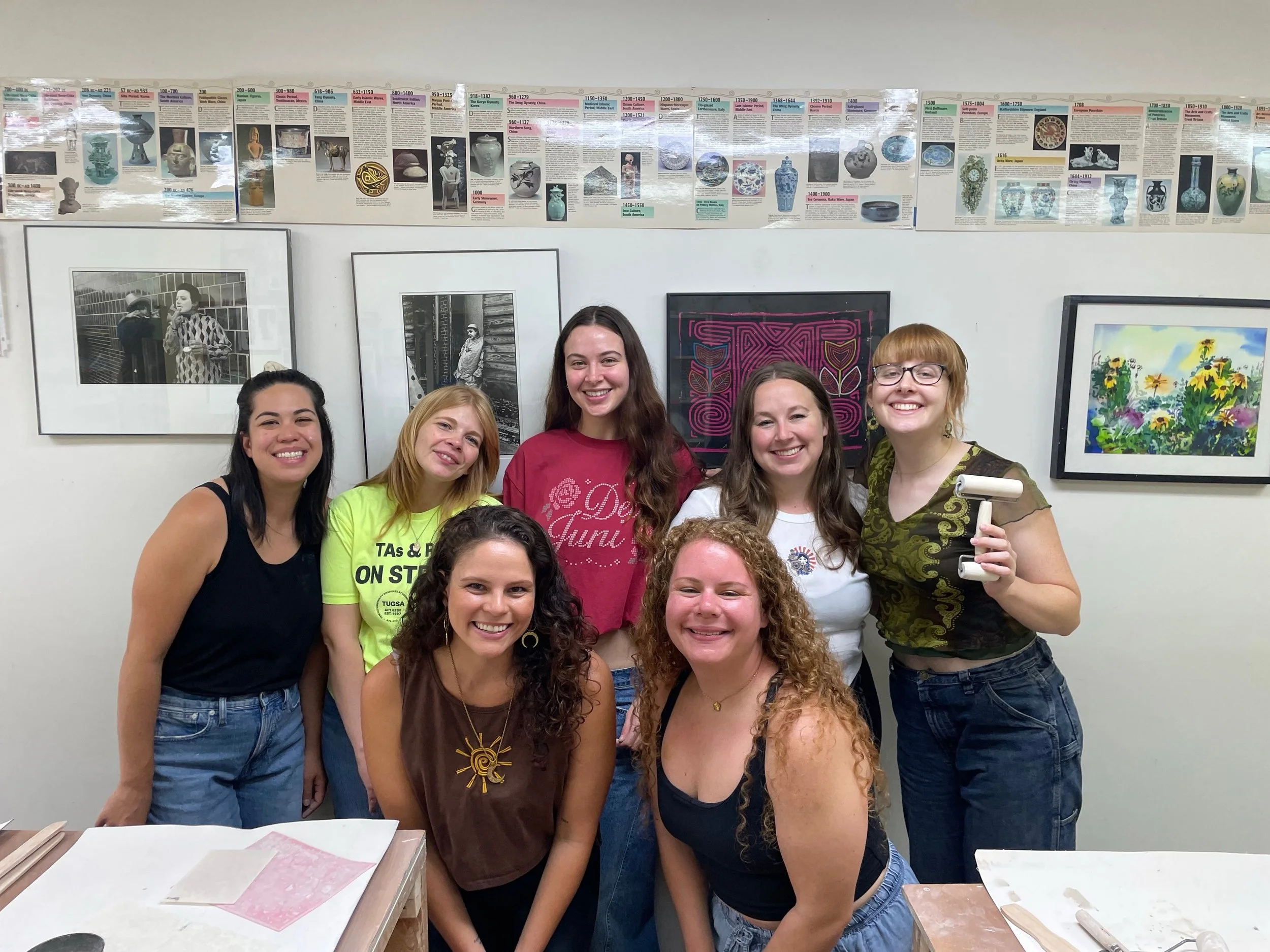 The perfect day! Thank you @neighborhoodpotters for leading an amazing workshop for our support staff team 💓