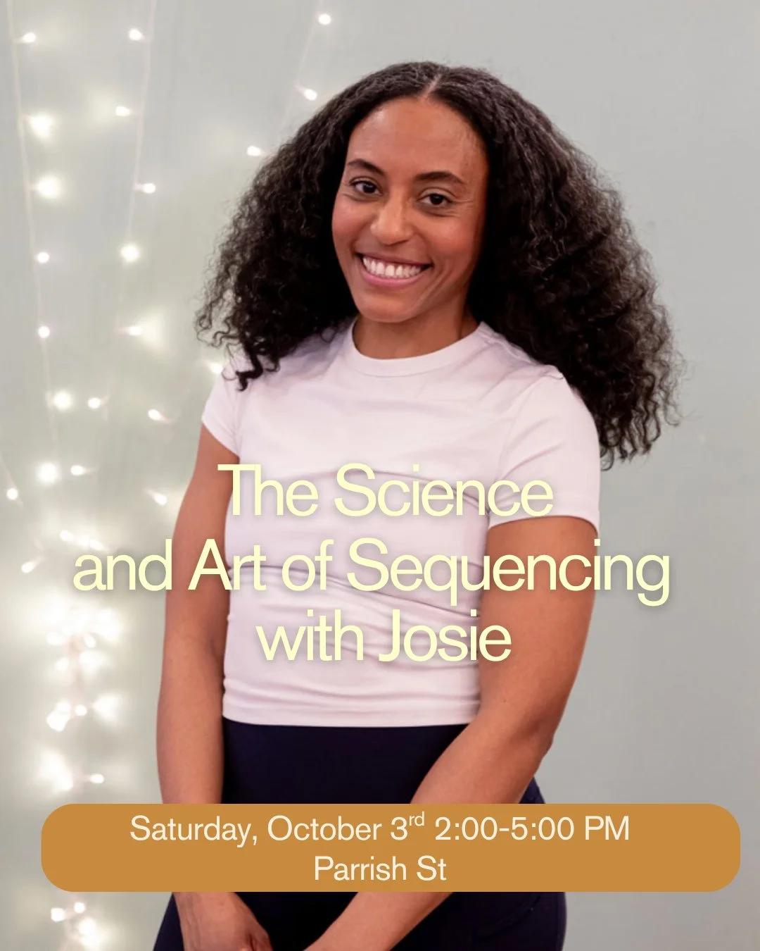 ATTENTION YOGA TEACHERS! Learn the art of sequencing and create a dynamic class with @powers_and_strength Josie!
⁠
As yoga teachers, your students will blossom when they&rsquo;re met with support and opportunities to advance. Teaching advanced asanas