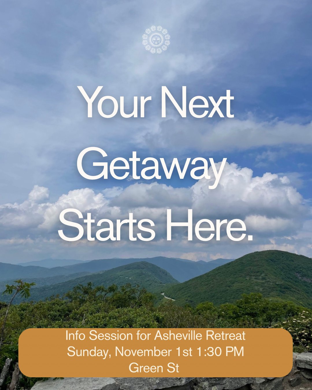 We are OFFICIALLY 208 days away from tranquility in the Blue Ridge Mountains of Asheville, North Carolina!

Join @mynameis_sara for a getaway full of movement, fun, and community. We have 5 rooms remaining! Questions or want to learn more?! Attend ou