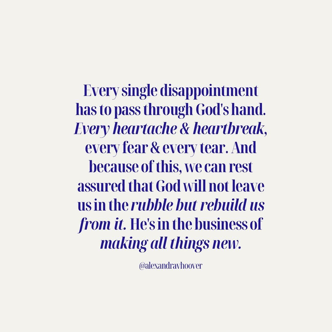 A few years ago, I had to get with God and work out what I believed about His goodness in the midst of disappointment and despair. 

The truth was, He wasn&rsquo;t on trial - but I approached Him like He was. What changed? Knowing that Jesus meets us