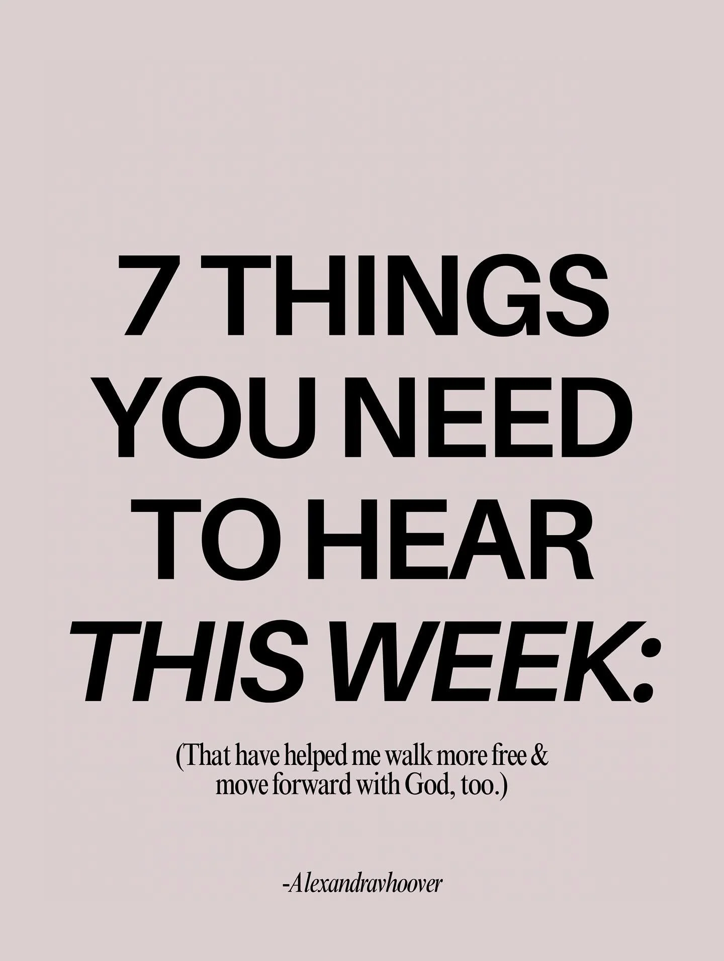 Leave a 🖤 if this spoke to you. A few gentle reminders for your week. 

Keep going.