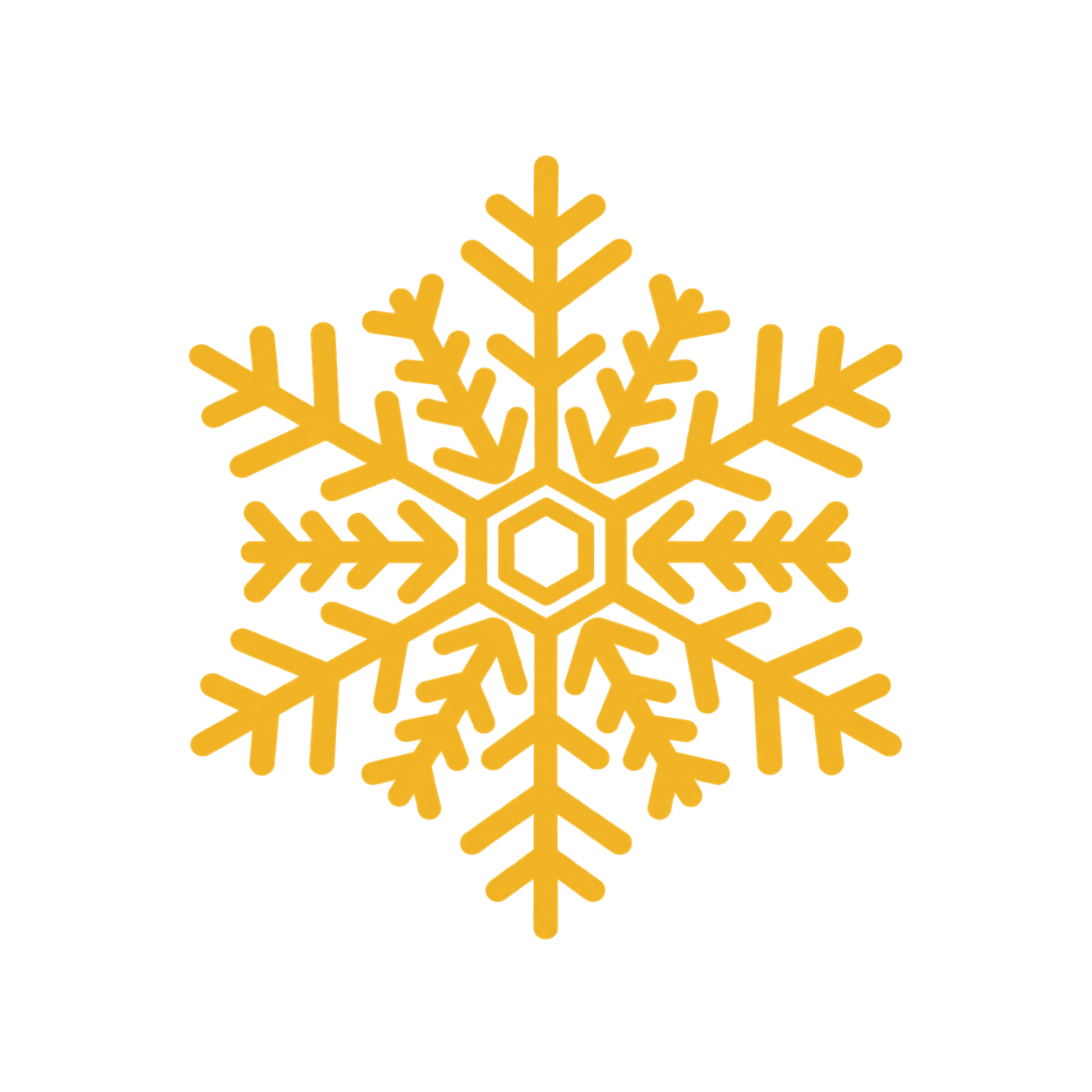 A snowflake icon depicting an AIARE avalanche course taught by Skyward Mountaineering.