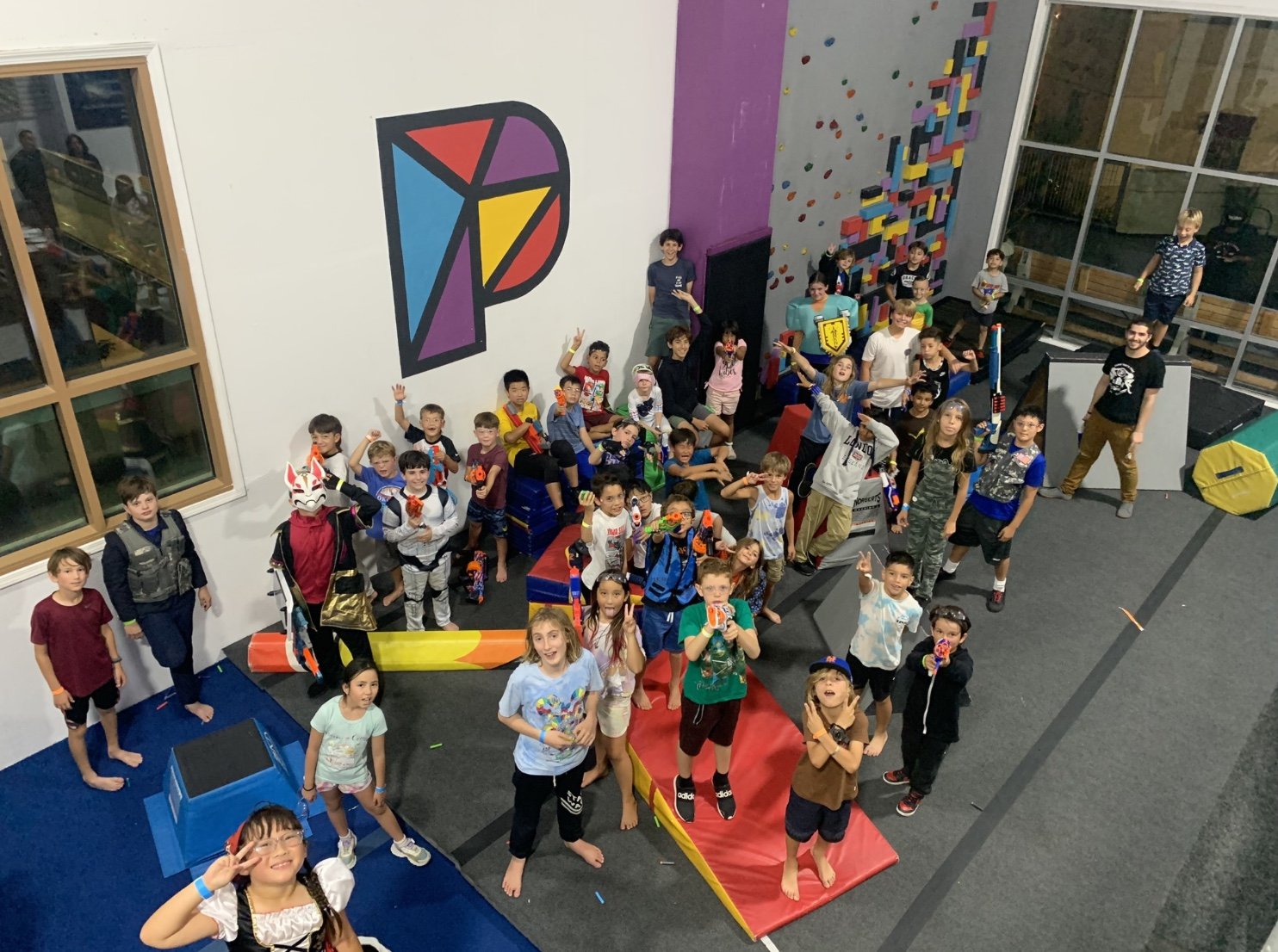 Group Photo From the Halloween Party (PV gym)