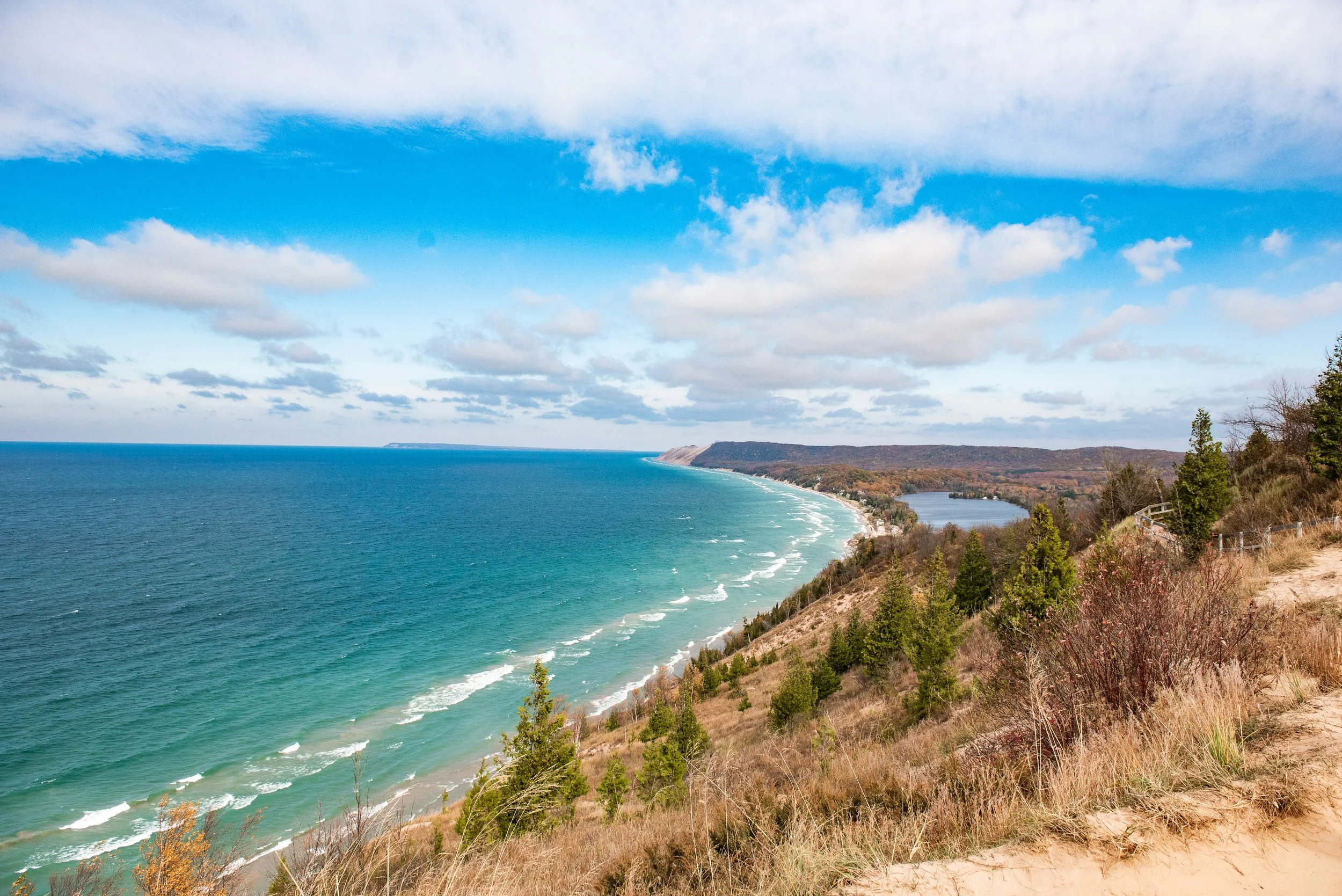 Empire Bluff Trail scenic lookout