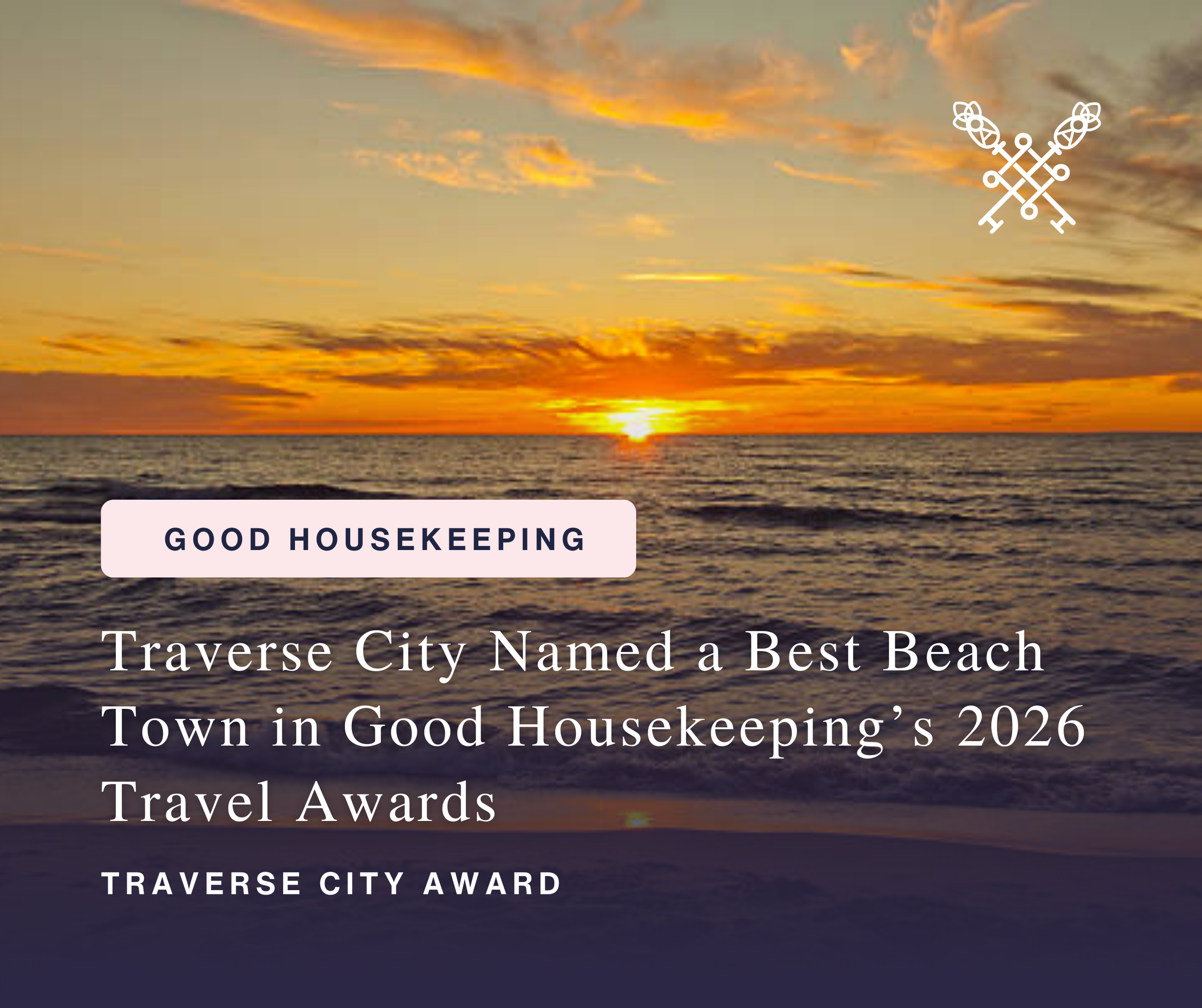 Traverse City Named a Best Beach Town in Good Housekeeping’s 2026 Travel Awards