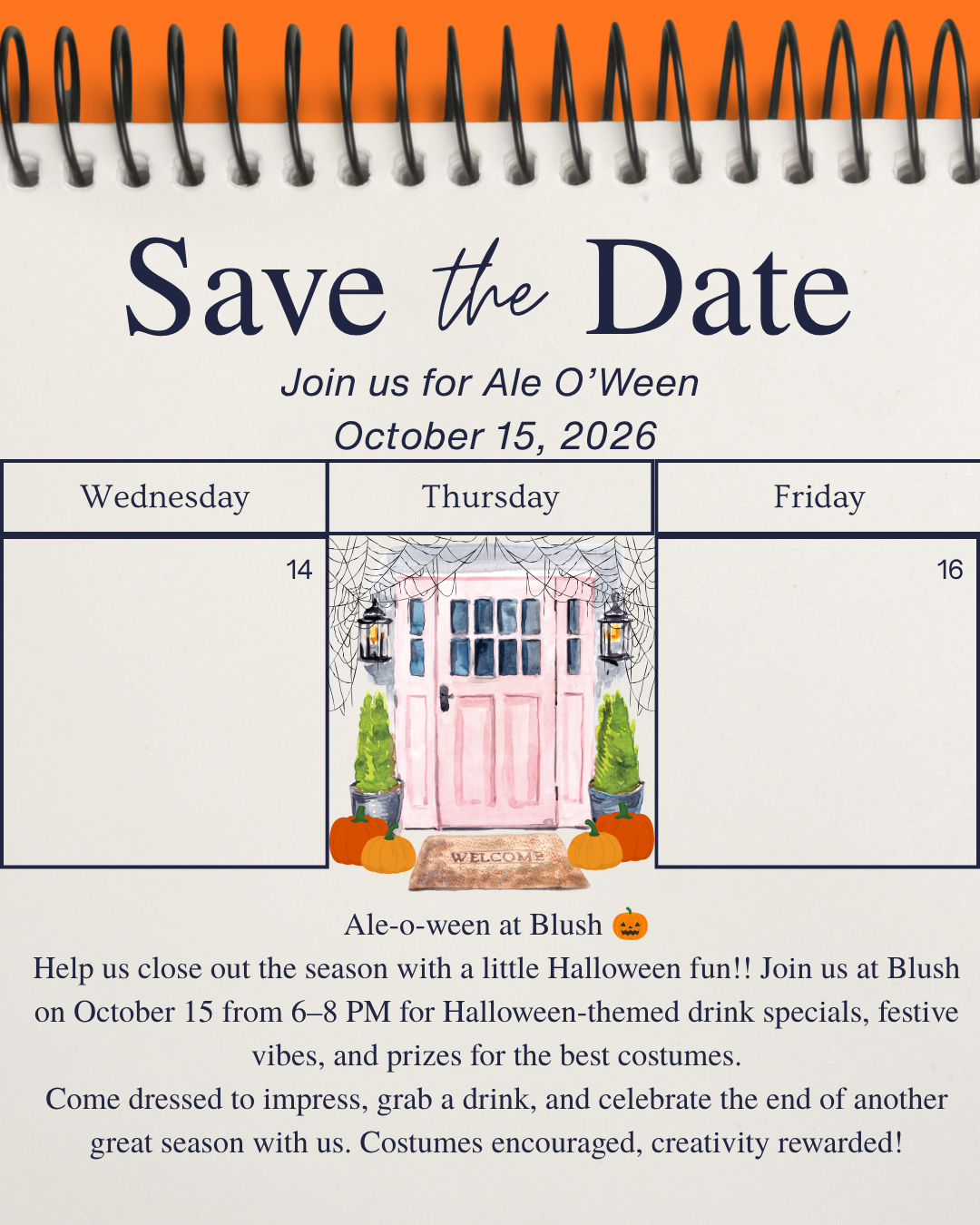 Ale-O-Ween at Blush 🎃