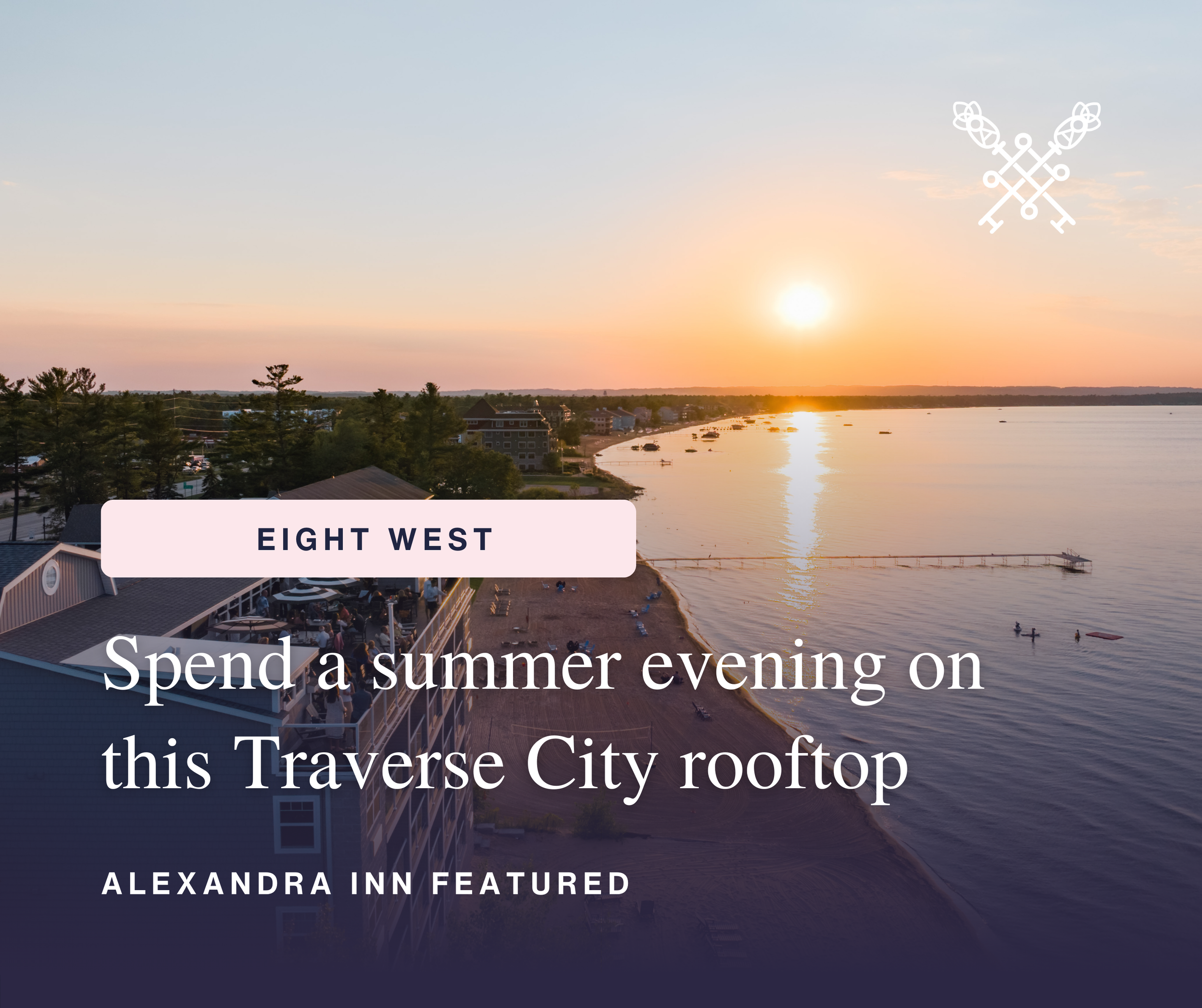 Spend a Summer Evening on This Traverse City Rooftop — Featured on WOODTV8 EightWest