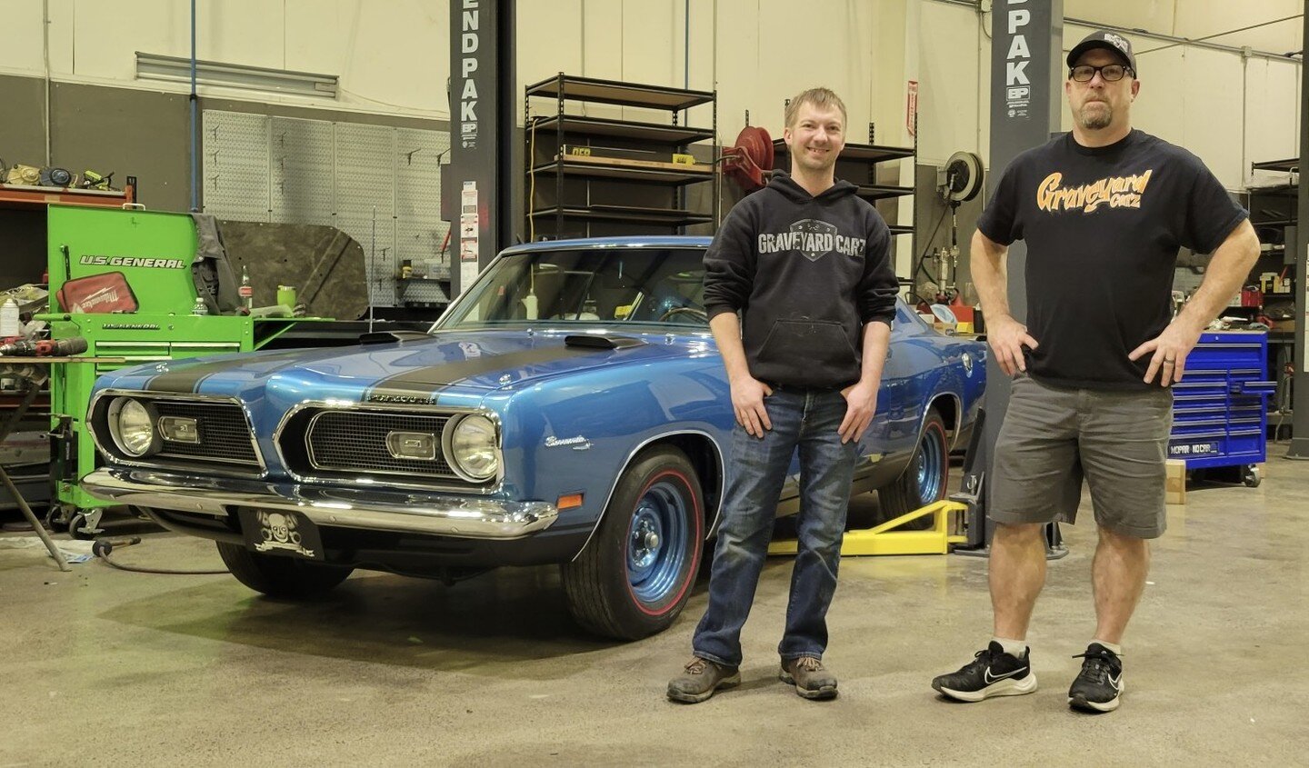 ☠️ Front end Friday, brought to you by Josh and Brian 🚘
#GraveyardCarz #FrontEndFriday #TGIF #MoparOrNoCar @GYC_Mark @OfficialMopar @Autometaldirect @ClassInd @MotorTrendTV