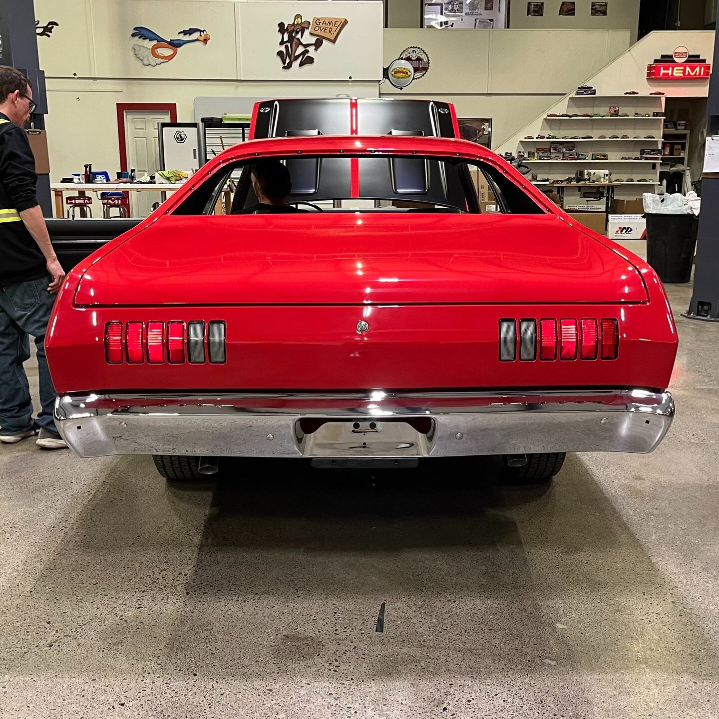 ☠️ The power of Chrysler compels you 👹

#GraveyardCarz #TaillightTuesday #DodgeDemon #MoparOrNoCar 
@dreammakergyc @OfficialMopar @Autometaldirect @ClassicIndustries @MotorTrendTV