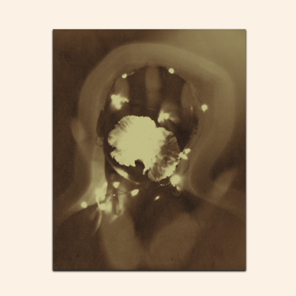 Beloved Expression Brown Print