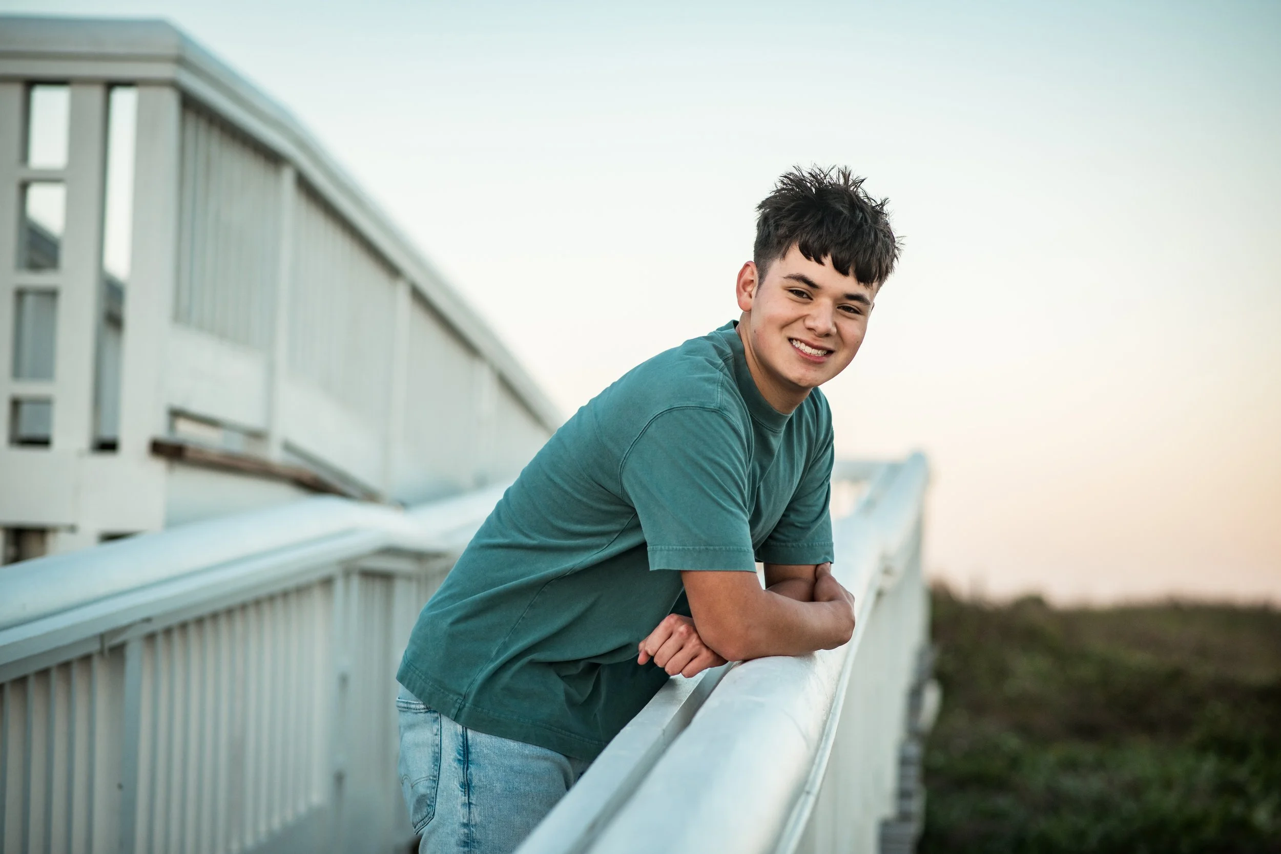 Galveston Senior Pictures: Strand, Beachtown &amp; Beach Sunset Session