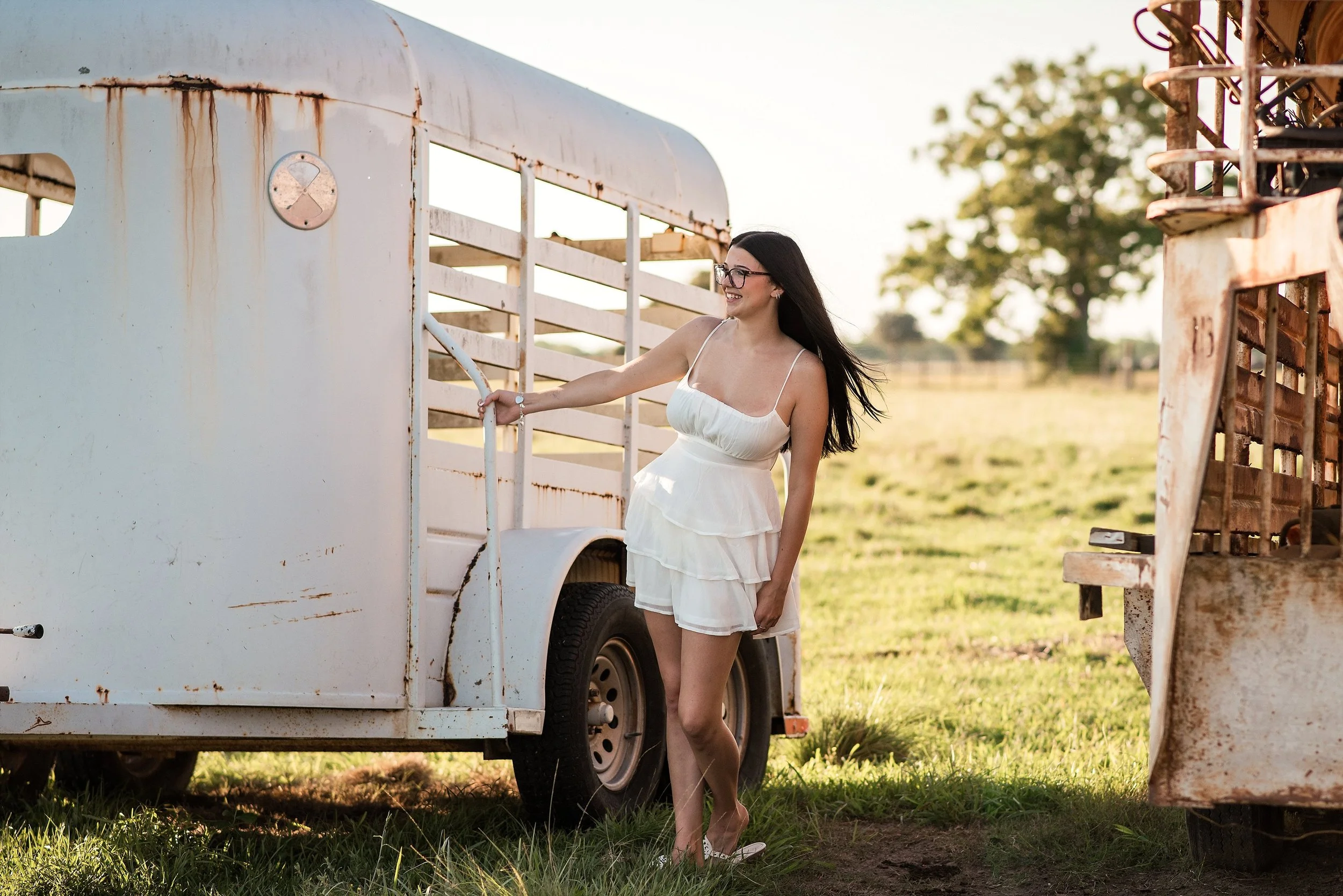 Santa Fe TX Senior Photographer | Rustic Country Senior Session Inspiration
