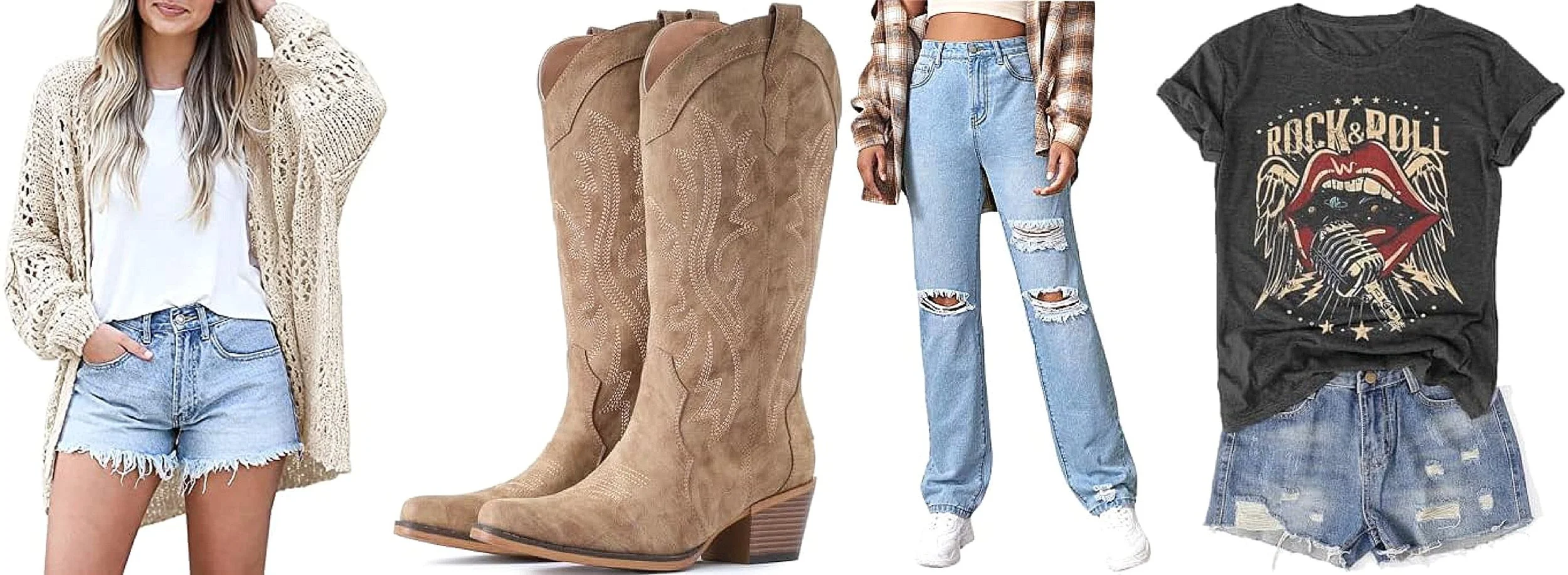 A relaxed senior portrait outfit featuring jeans and a stylish top for natural, casual photos