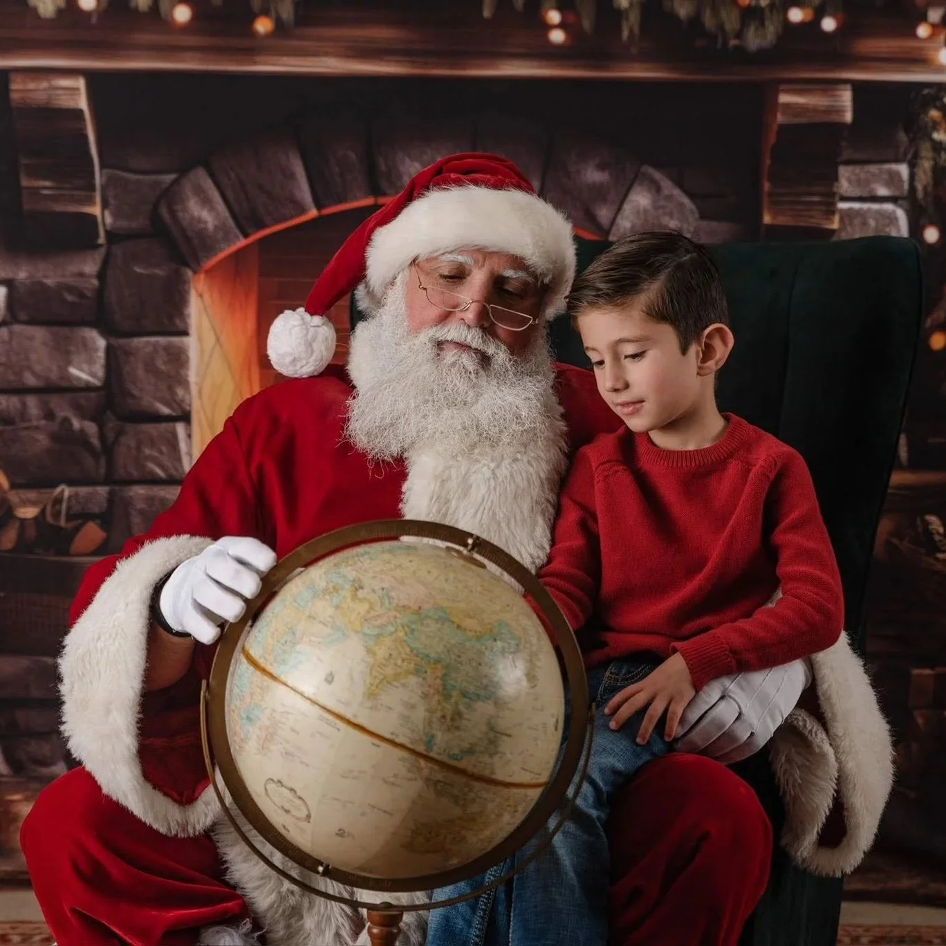 Santa's Study Christmas mystery experience in Pearland area.