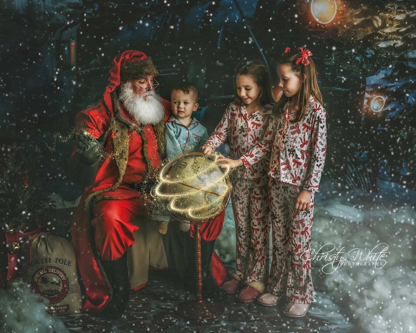 Magical Christmas experience for families near Houston.