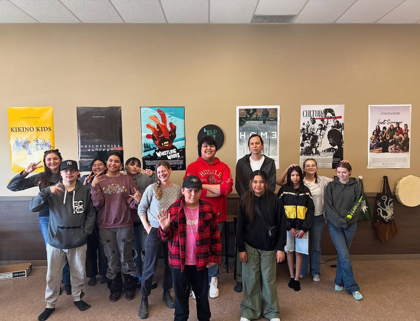 Day 7 (Final Day) of our Puppet Week with Patrick Zung &amp; Nora Roger&rsquo;s.

We send a heartfelt thank you to Nora &amp; Patrick for taking the time to travel all the way to Kikino from North Carolina for the week! Your mentorship and support is
