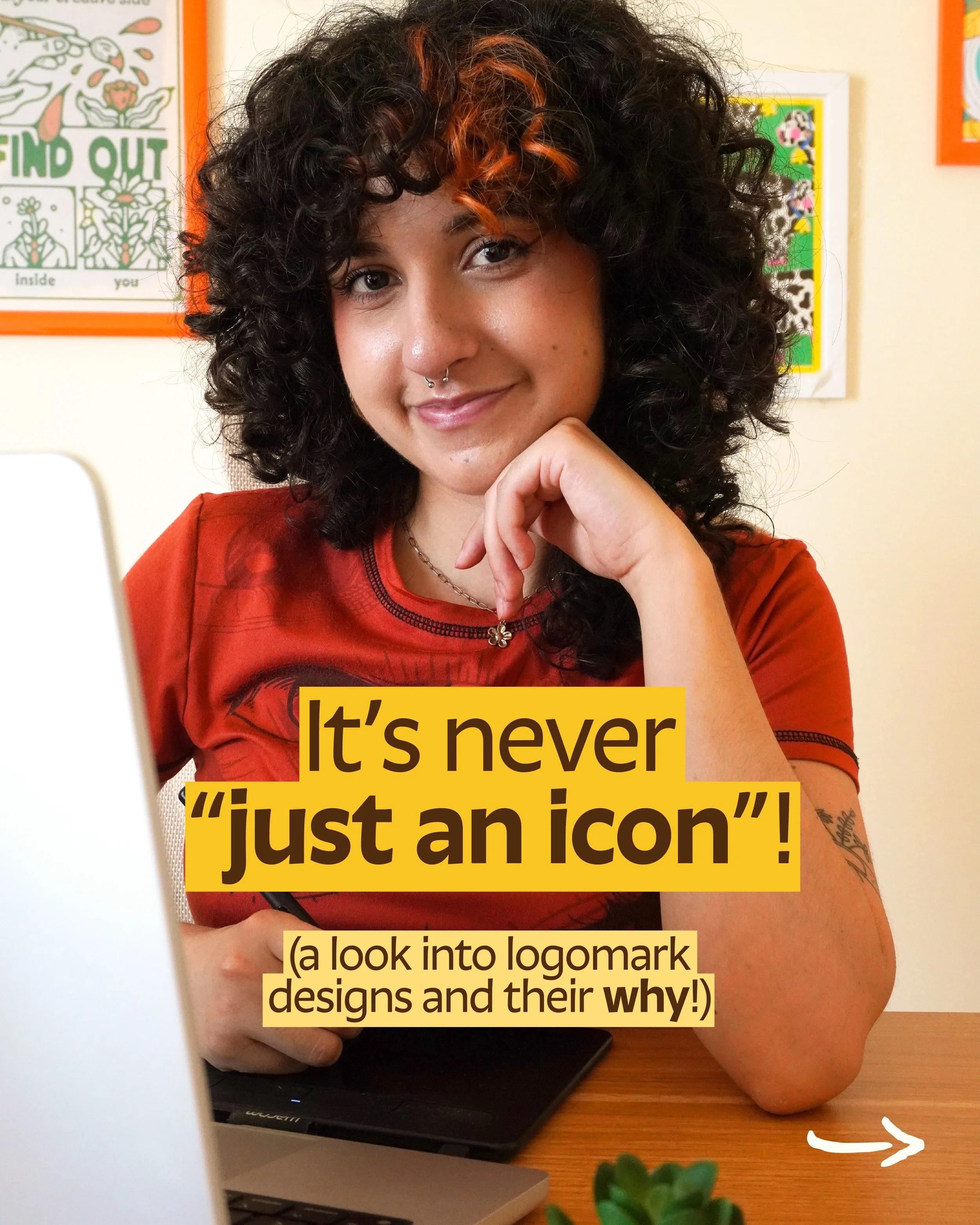 logomarks can be as important as the logo itself in a brand identity, sometimes even more! and just like any other element, they have to be intentional and not just a simple icon ✏️

but this doesn&rsquo;t mean that the design needs to be extremely c