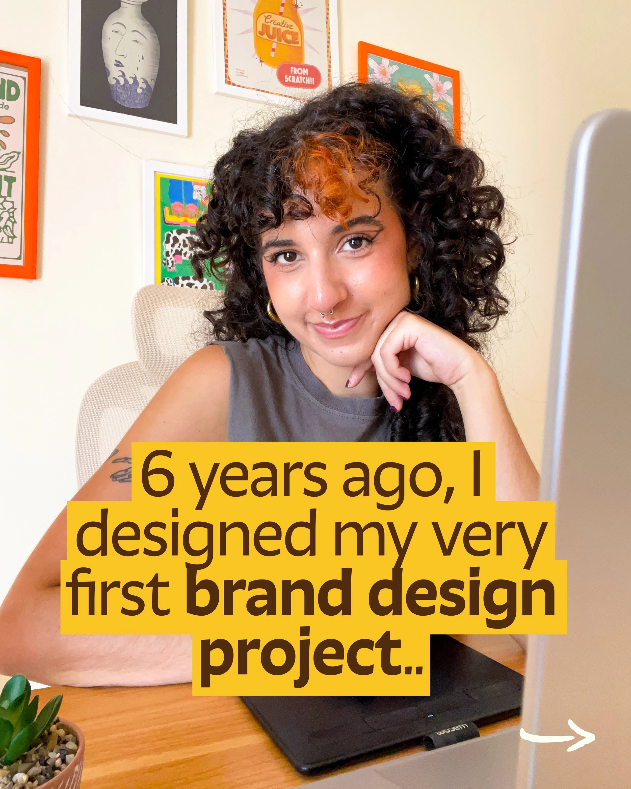 when i designed my first passion project back in 2020, i was super excited and proud of what i created.. but looking back at it now, i would definitely change a thing or two 👀

even though i had a clear idea of the vibe for the brand, the execution 