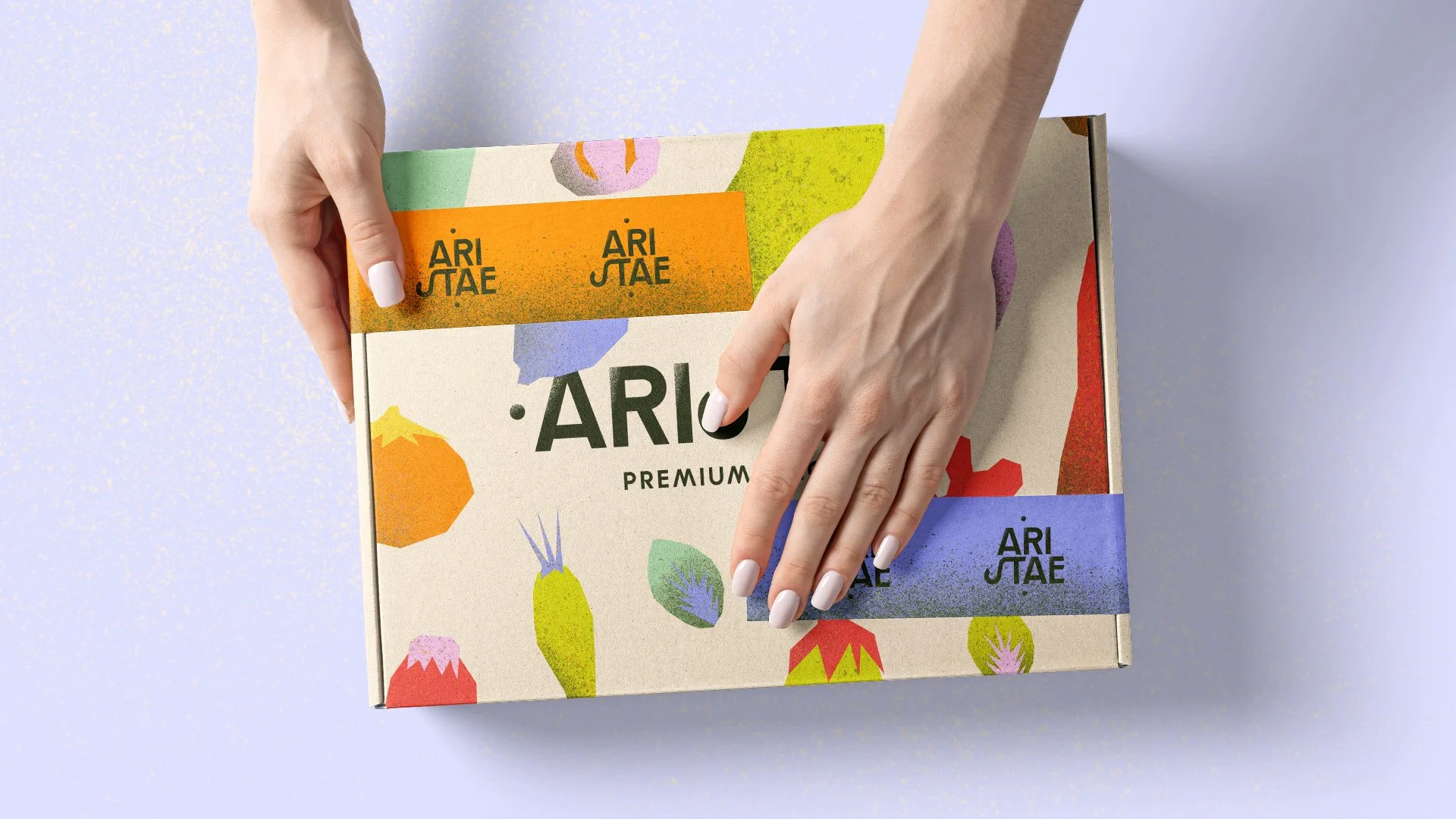 custom box design for premium spices brand