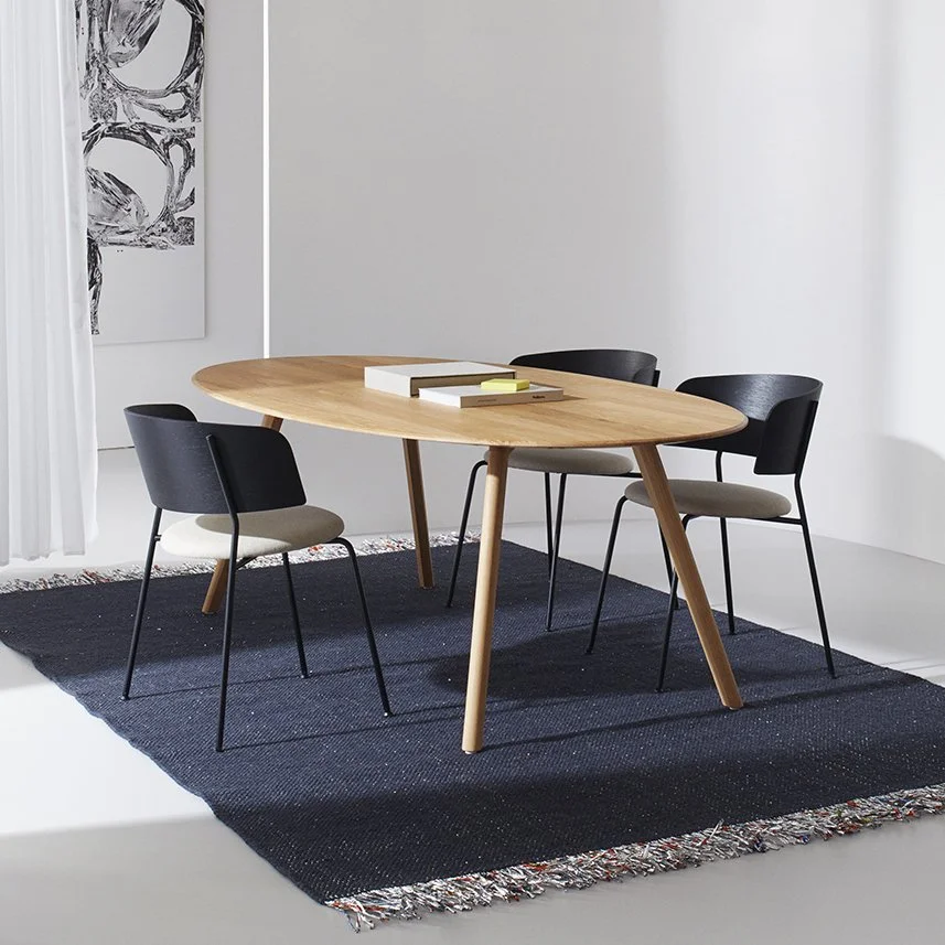 OUT - Esstisch Meyer Rounded, Eiche gewachst