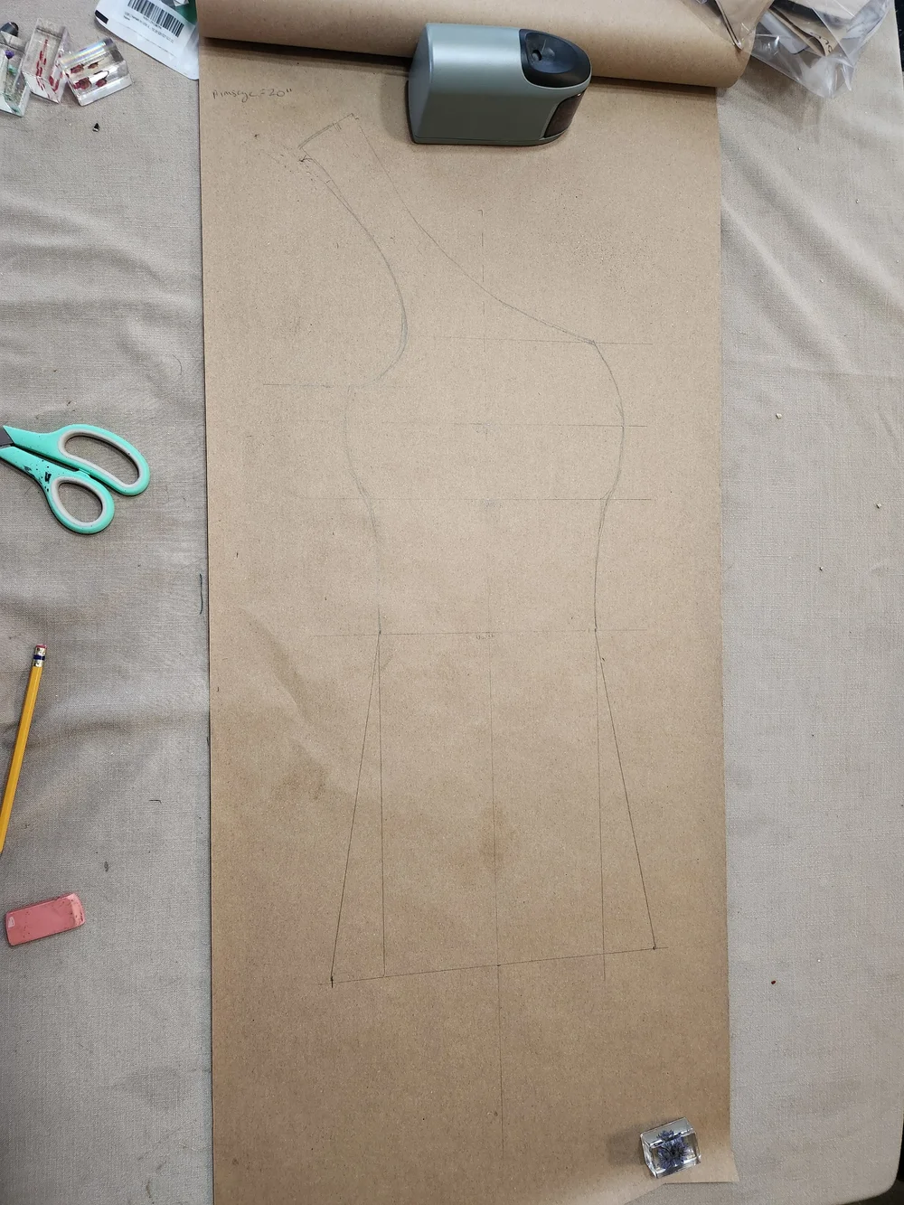 Drafting the body block