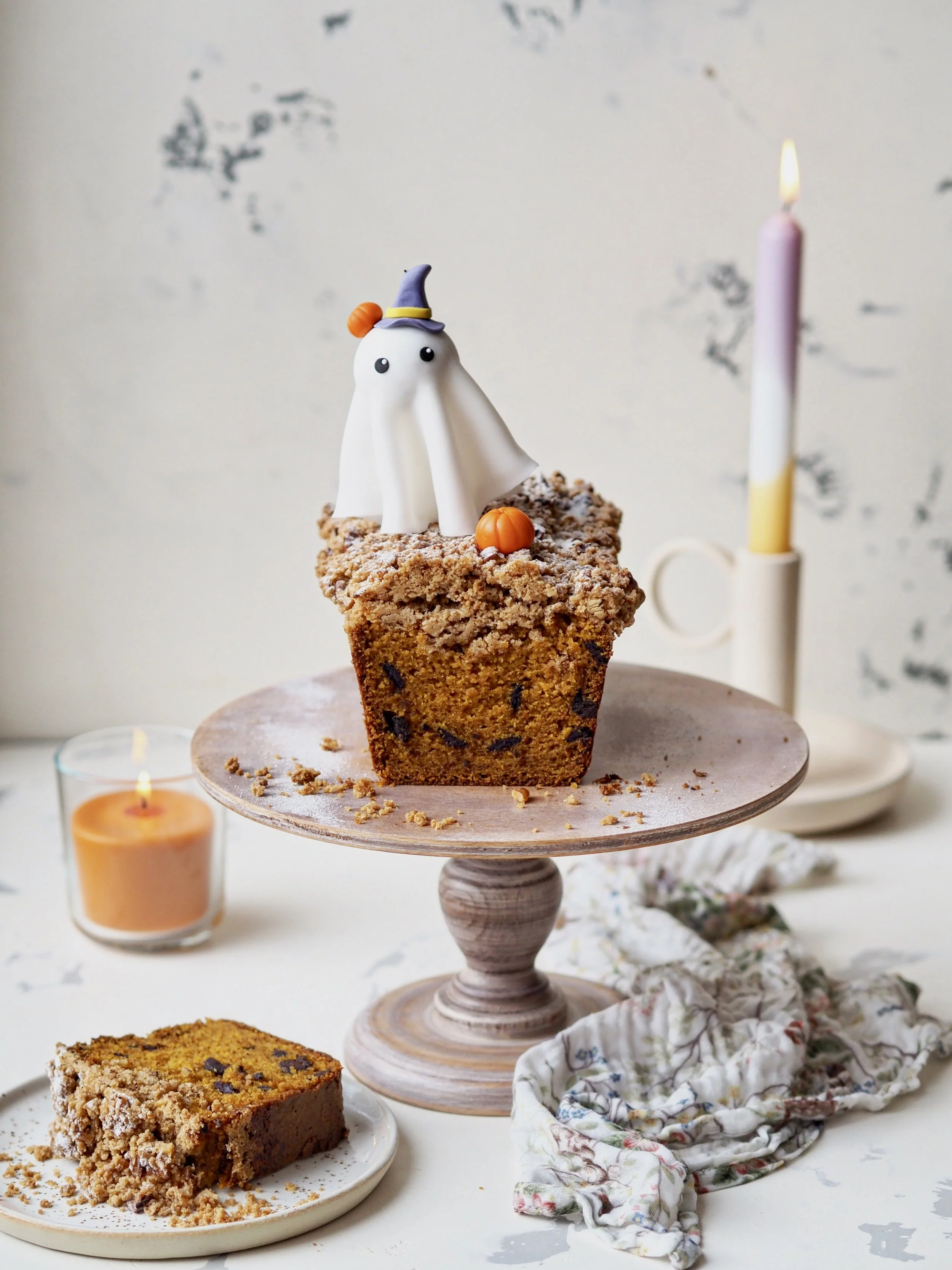 Kürbiskuchen mit Zimtstreusel