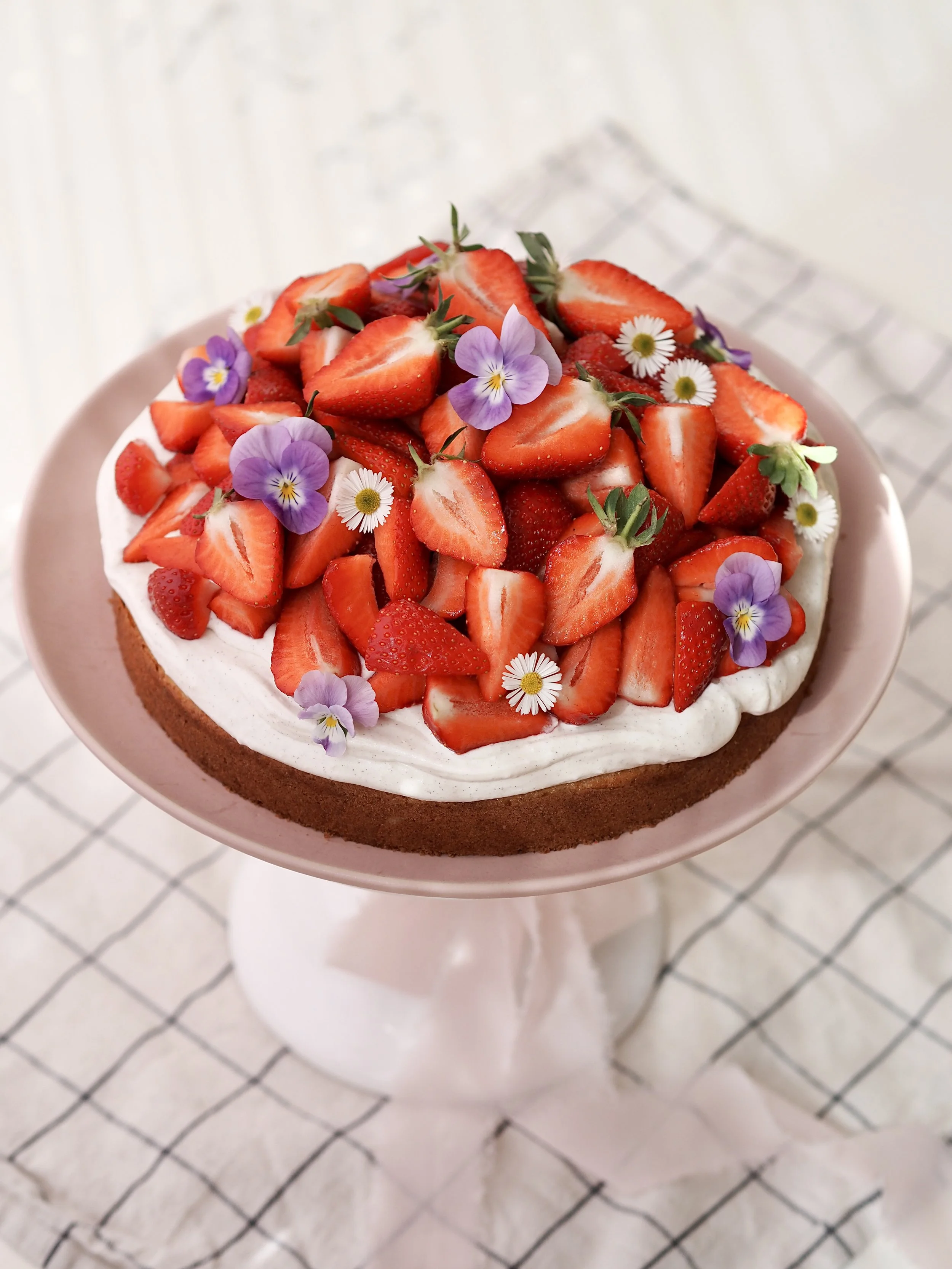 Erdbeerkuchen