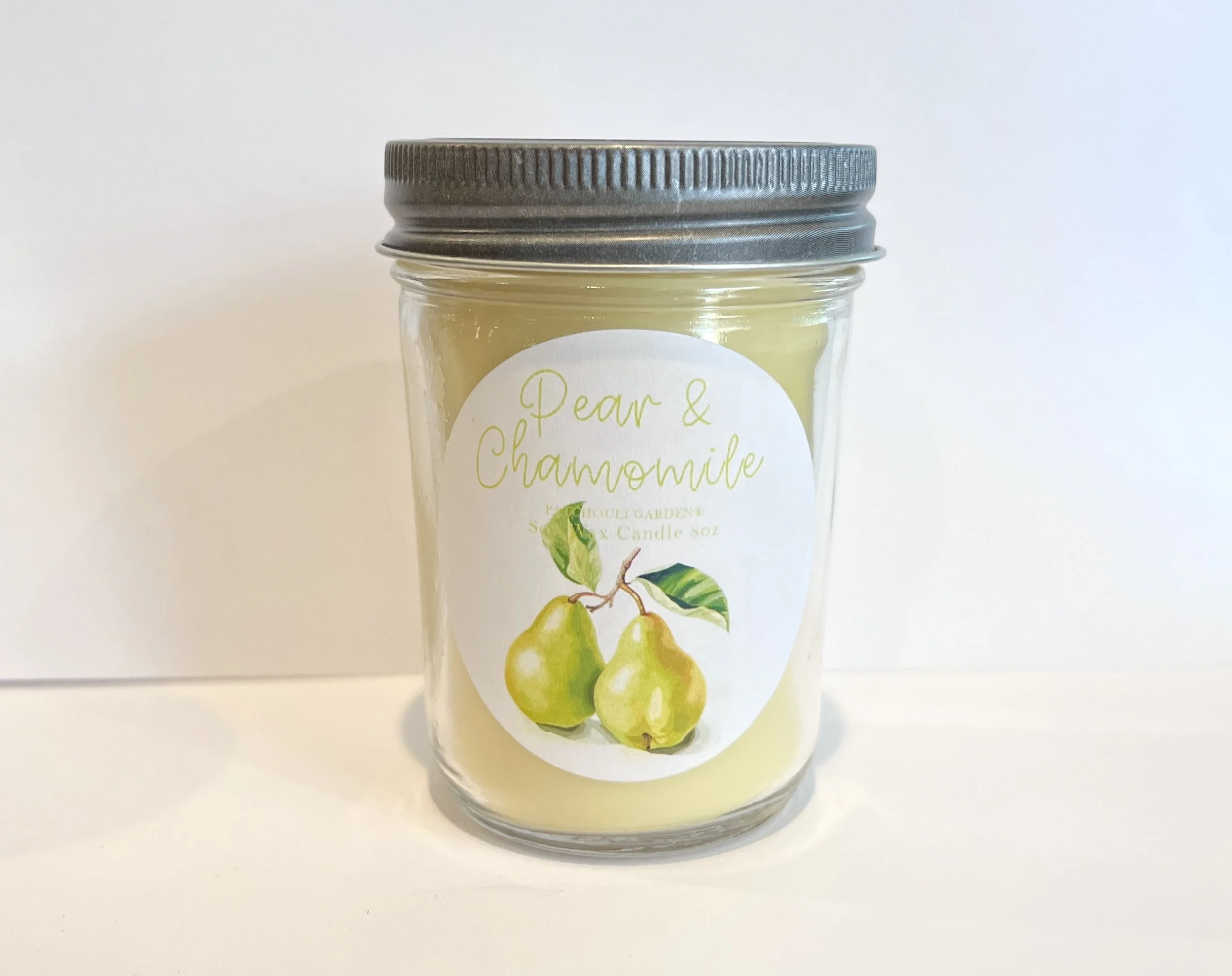 Pear & Chamomile Soy Candle