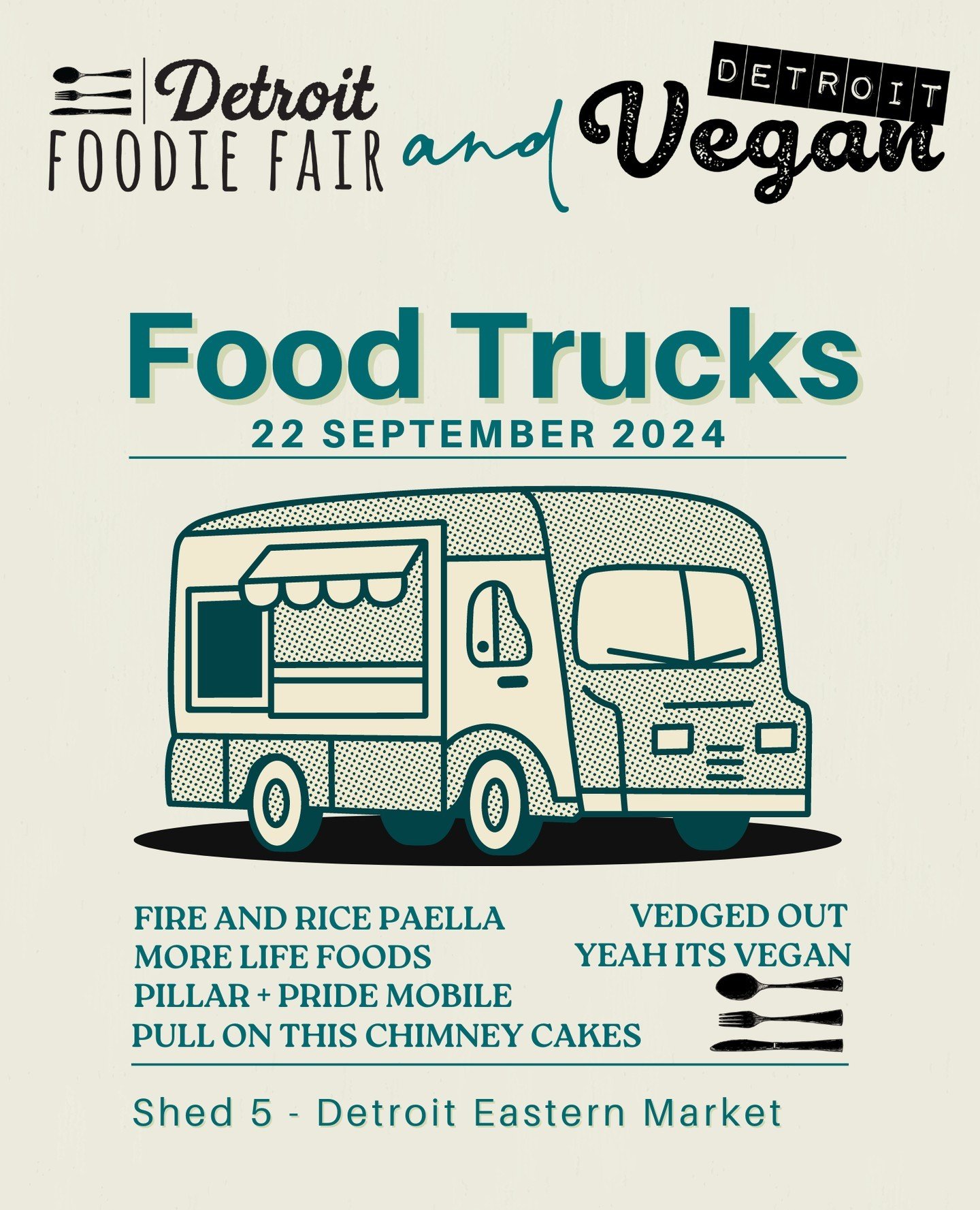 Get ready, Detroit! The Detroit Foodie Fair and Detroit Vegan events are teaming up for an epic day of deliciousness at Shed 5, Eastern Market! ⁠
⁠
From mouth-watering eats to plant-based treats, we&rsquo;ve got something for every palate. Plus, your