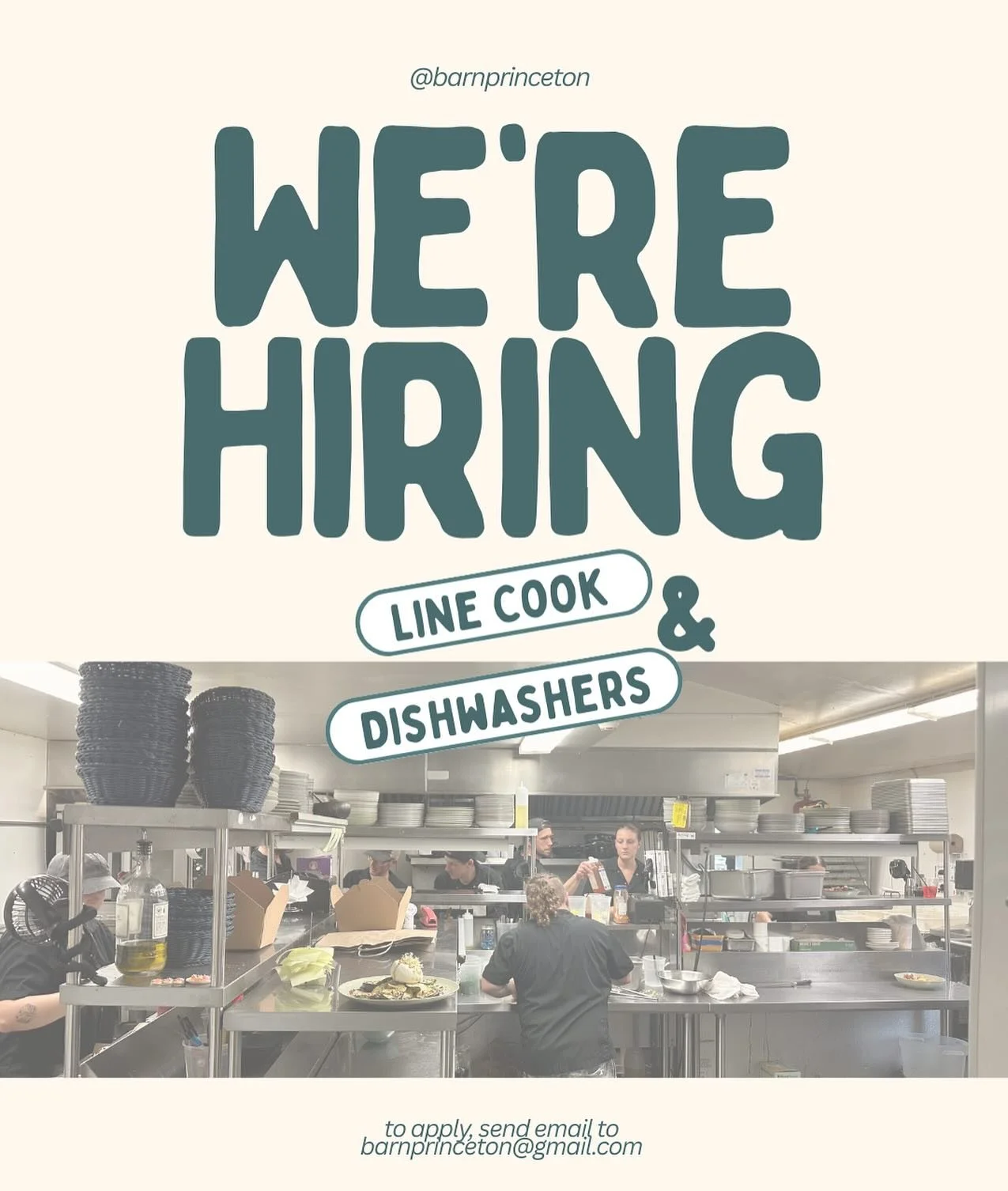 We&rsquo;re Hiring! 👋🏼 

We&rsquo;re looking to grow our kitchen family with the right people who love what we do and want to be part of it.

👨&zwj;🍳 Line Cook
We&rsquo;re looking for someone who is passionate about food and our ever-changing sea