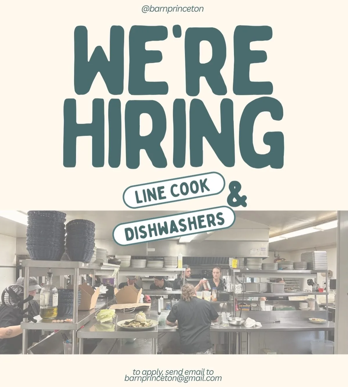 We&rsquo;re Hiring! 👋🏼 

We&rsquo;re looking to grow our kitchen family with the right people who love what we do and want to be part of it.

👨&zwj;🍳 Line Cook
We&rsquo;re looking for someone who is passionate about food and our ever-changing sea