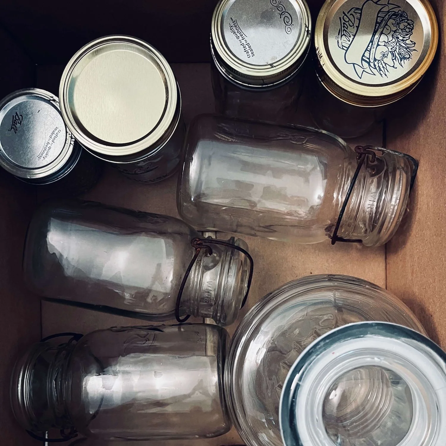 A Box of Jars