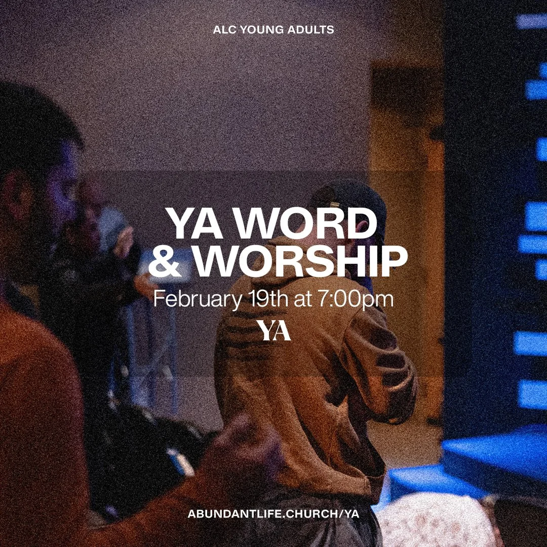 YA Worship &amp; Word