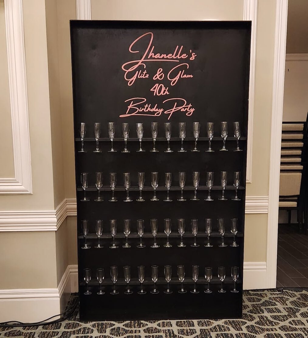 Pop, fizz, clink! 🍾 Elevate your event with our stunning champagne wall. An elegant touch for toasting to unforgettable moments. 🥂✨ #ChampagneWall #CheersToMemories #eventelegance #eventdecor