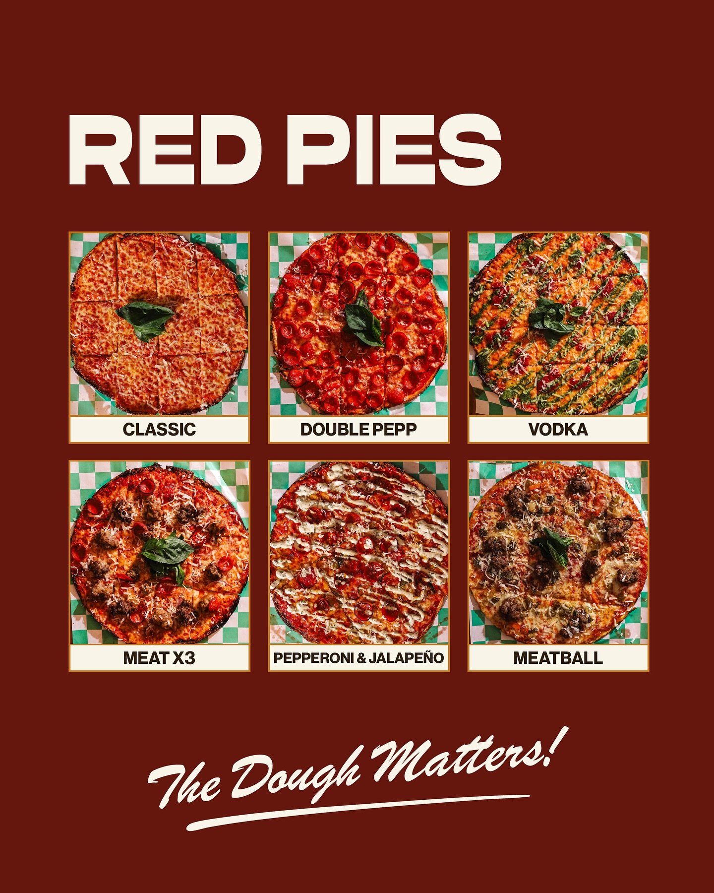Red or white pies for lunch? 🍅
Either way, you&rsquo;re winning!