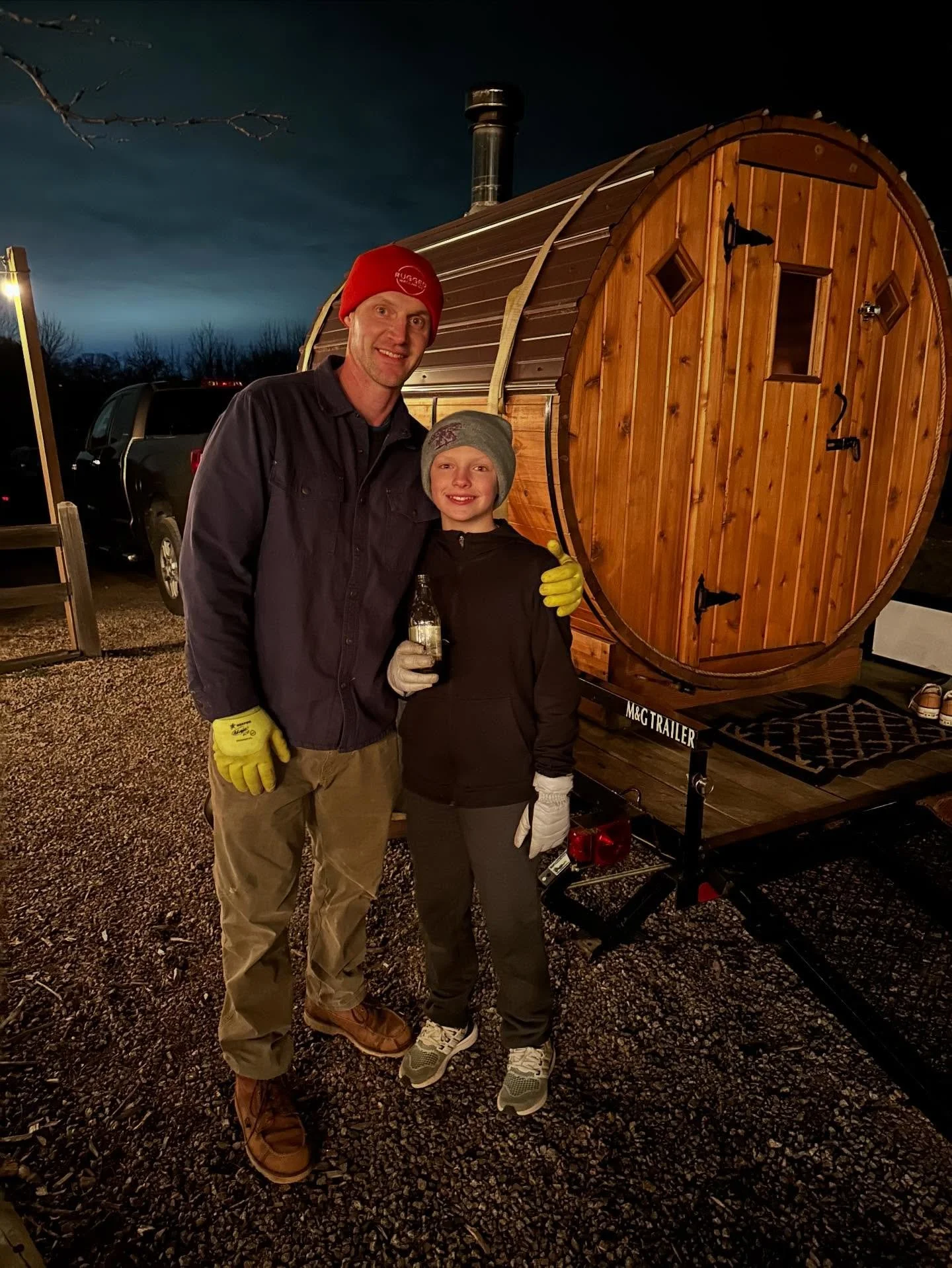 Teaching the next generation the value of community - one sauna, one cold dip, one outdoor adventure at a time. 

We are small family owned, and big on connection. 

#ruggedwellnessmn #sauna #mobilesauna #family