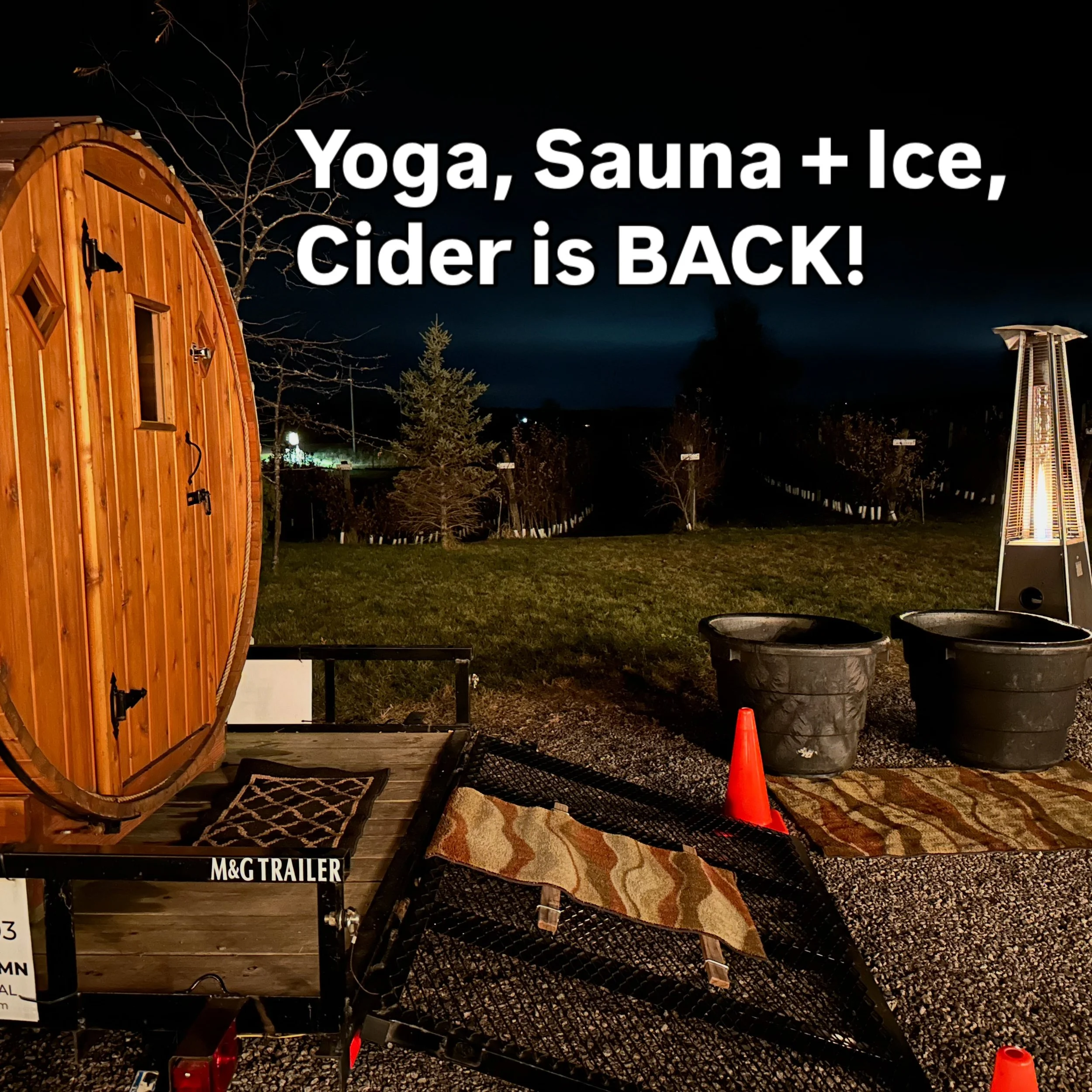 YS+IC is back for another season. 3 dates to choose from:

November 12th
January 21st
February 18th

Register at ruggedwellnessmn.com/events

#ruggedwellnessmn #ysic #mobilesauna #localevents