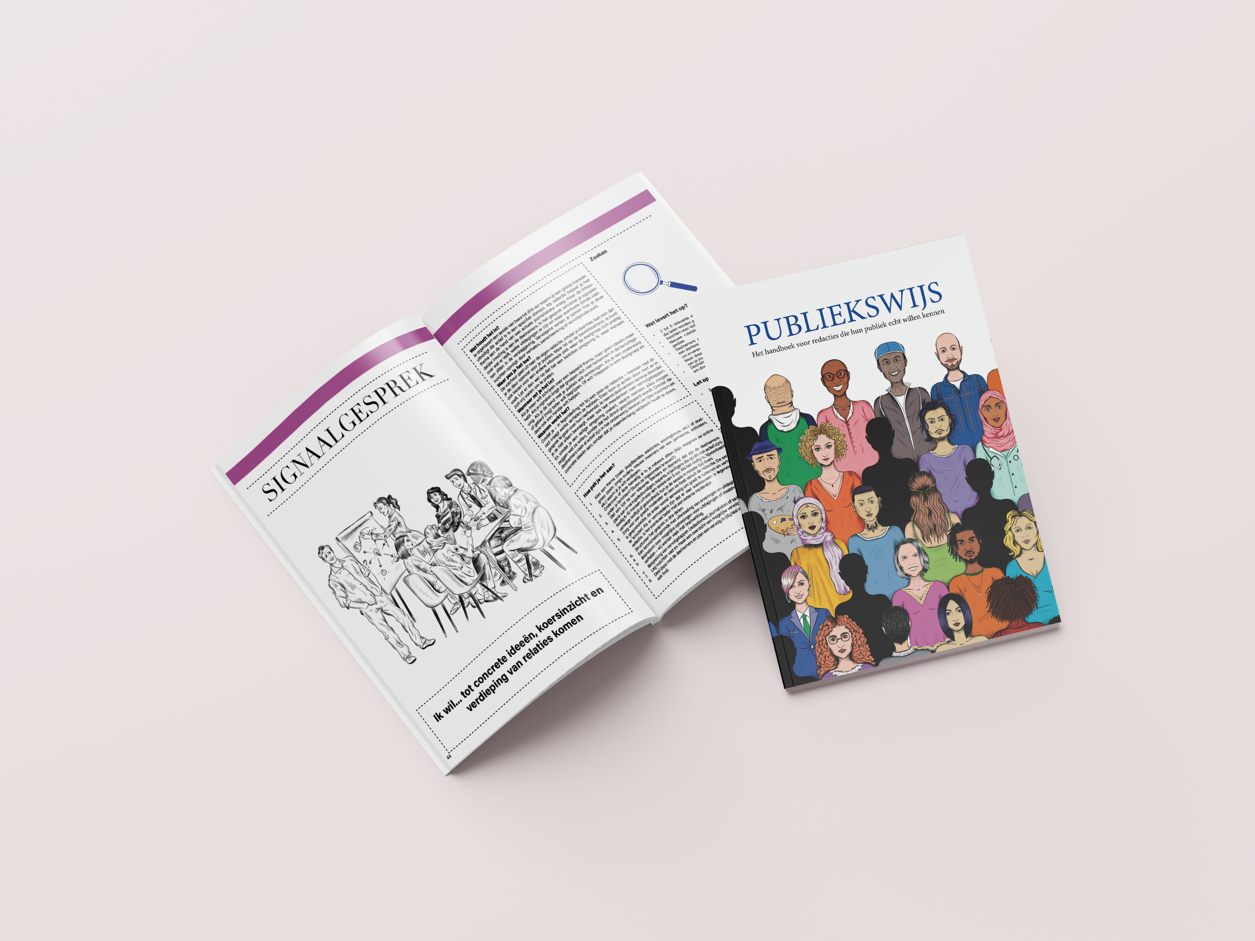 SVDJ  handboek - Book design