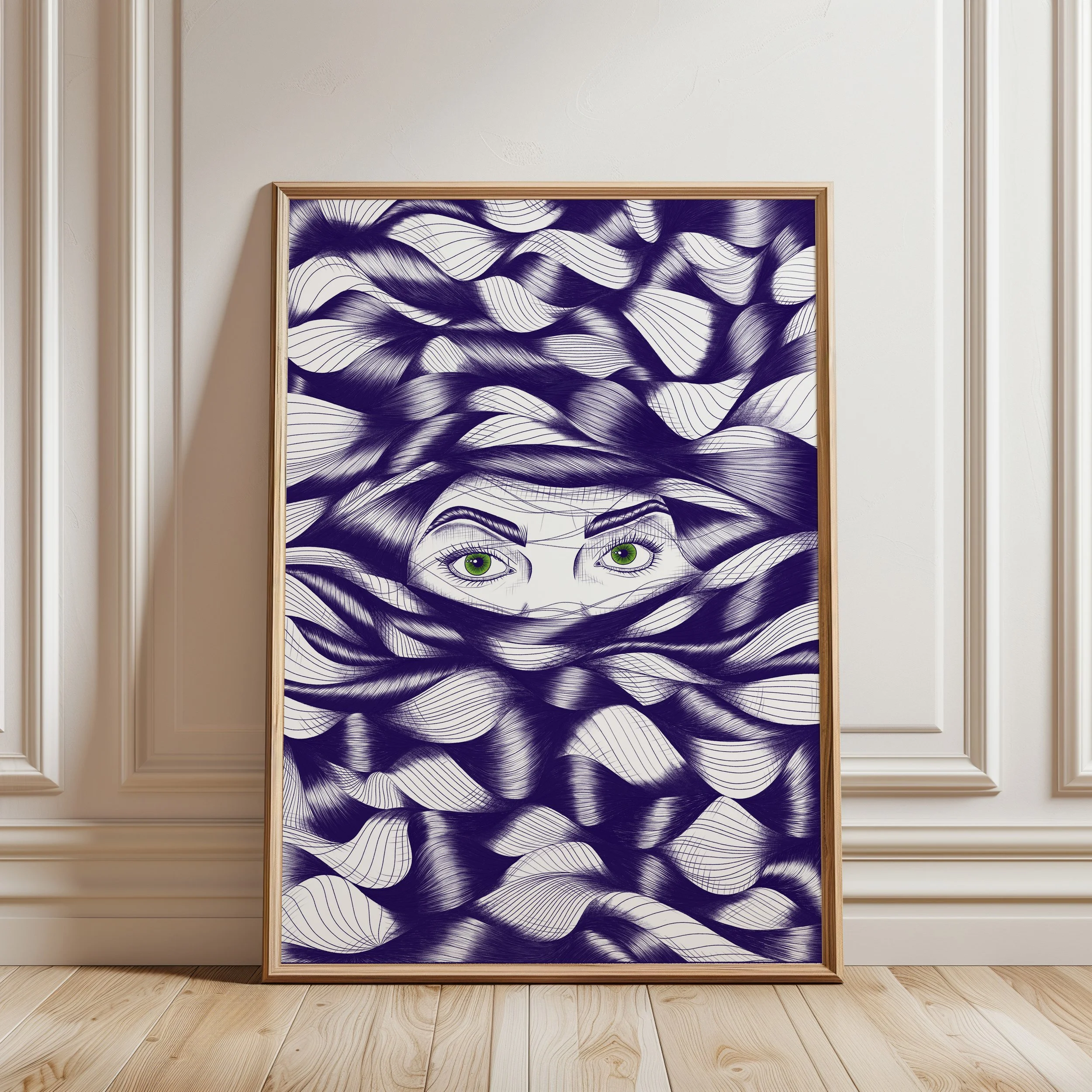 Mahsa Amini poster - Self initiated