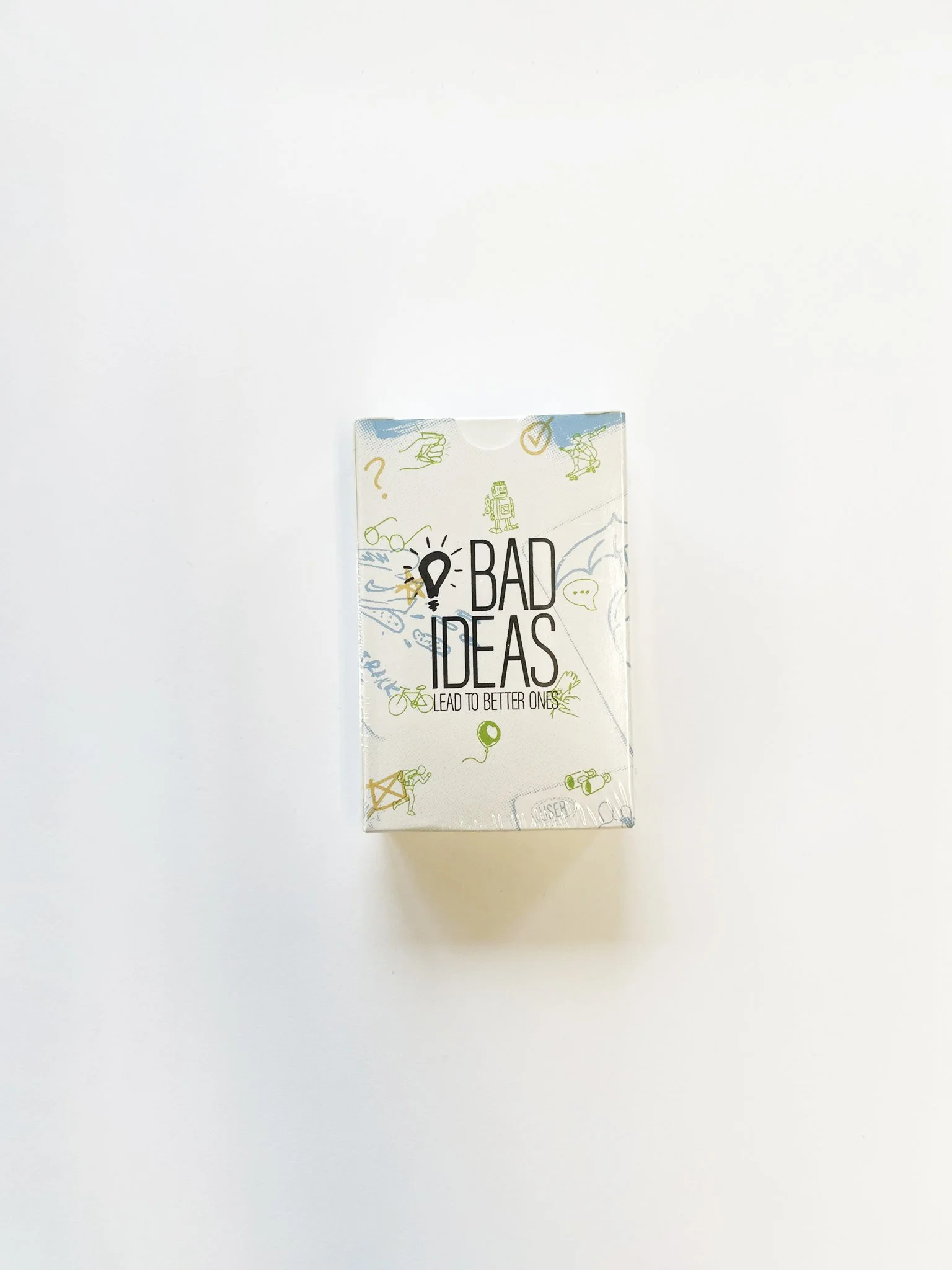 Bad Ideas [lead to better ones] — 75 Card Deck